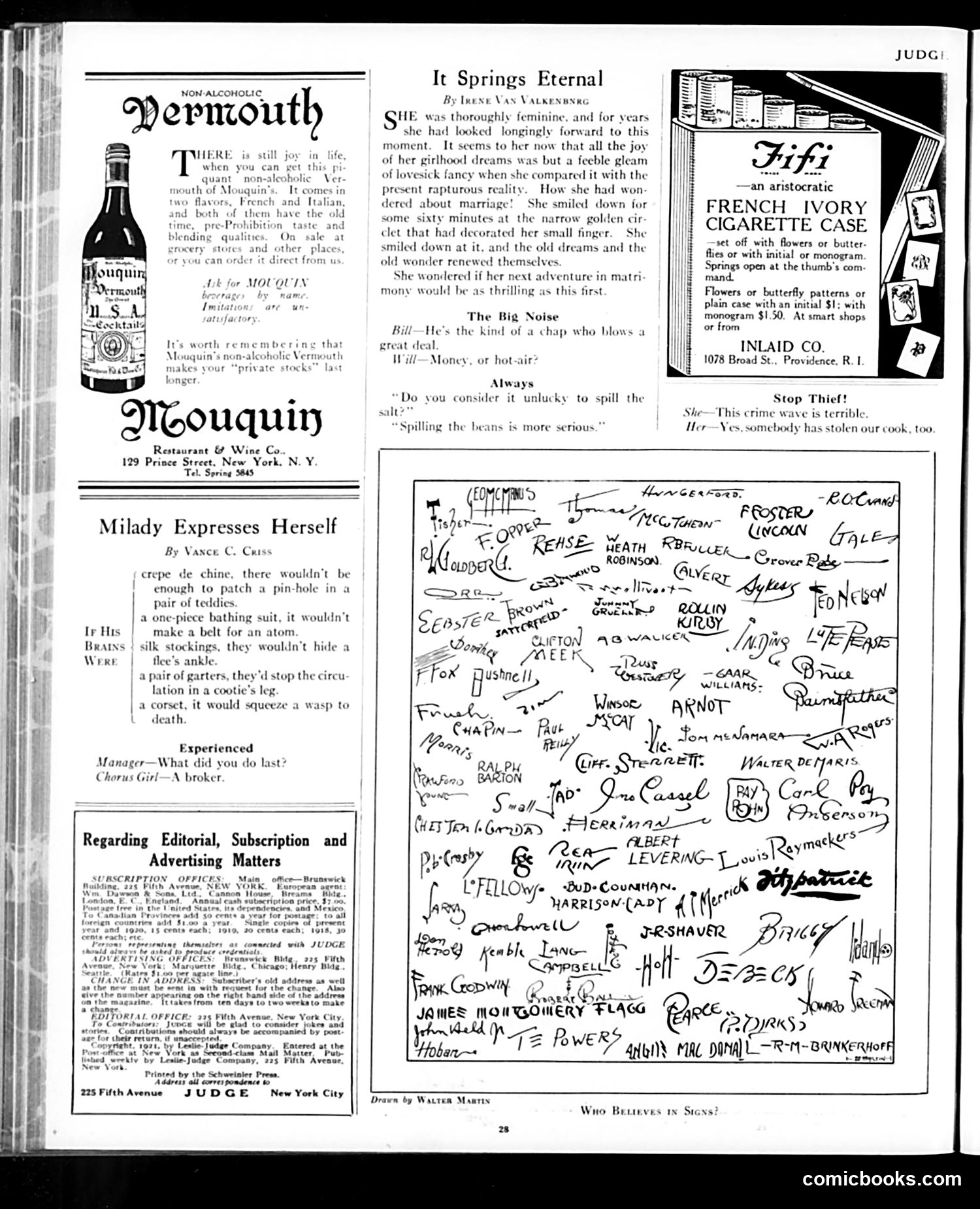 Judge — April 23, 1921 — page 28 of 32