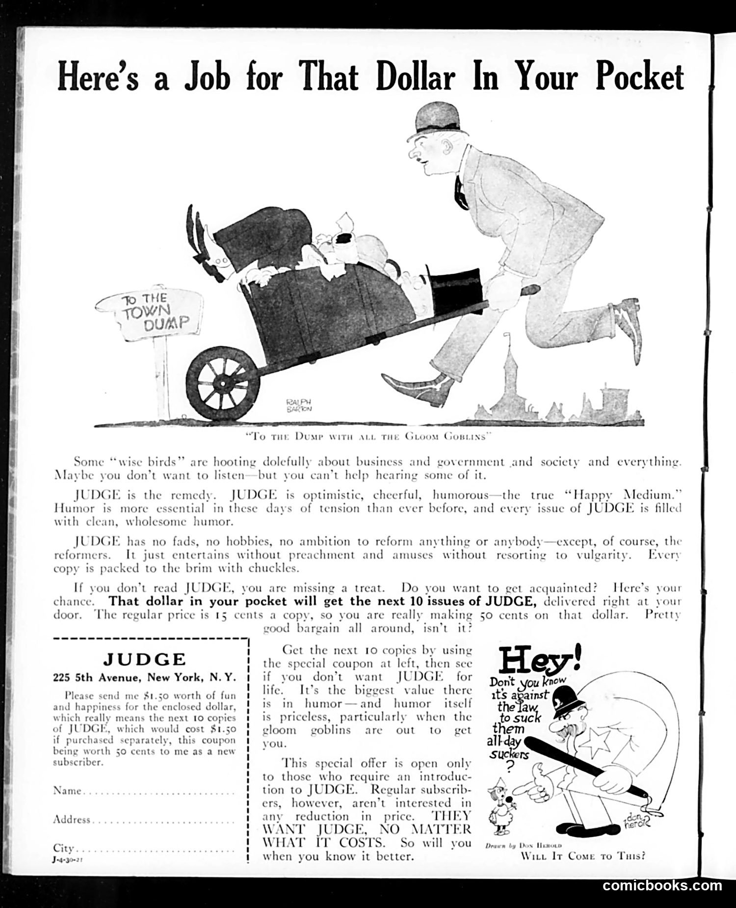 Judge — April 30, 1921 — page 2 of 32