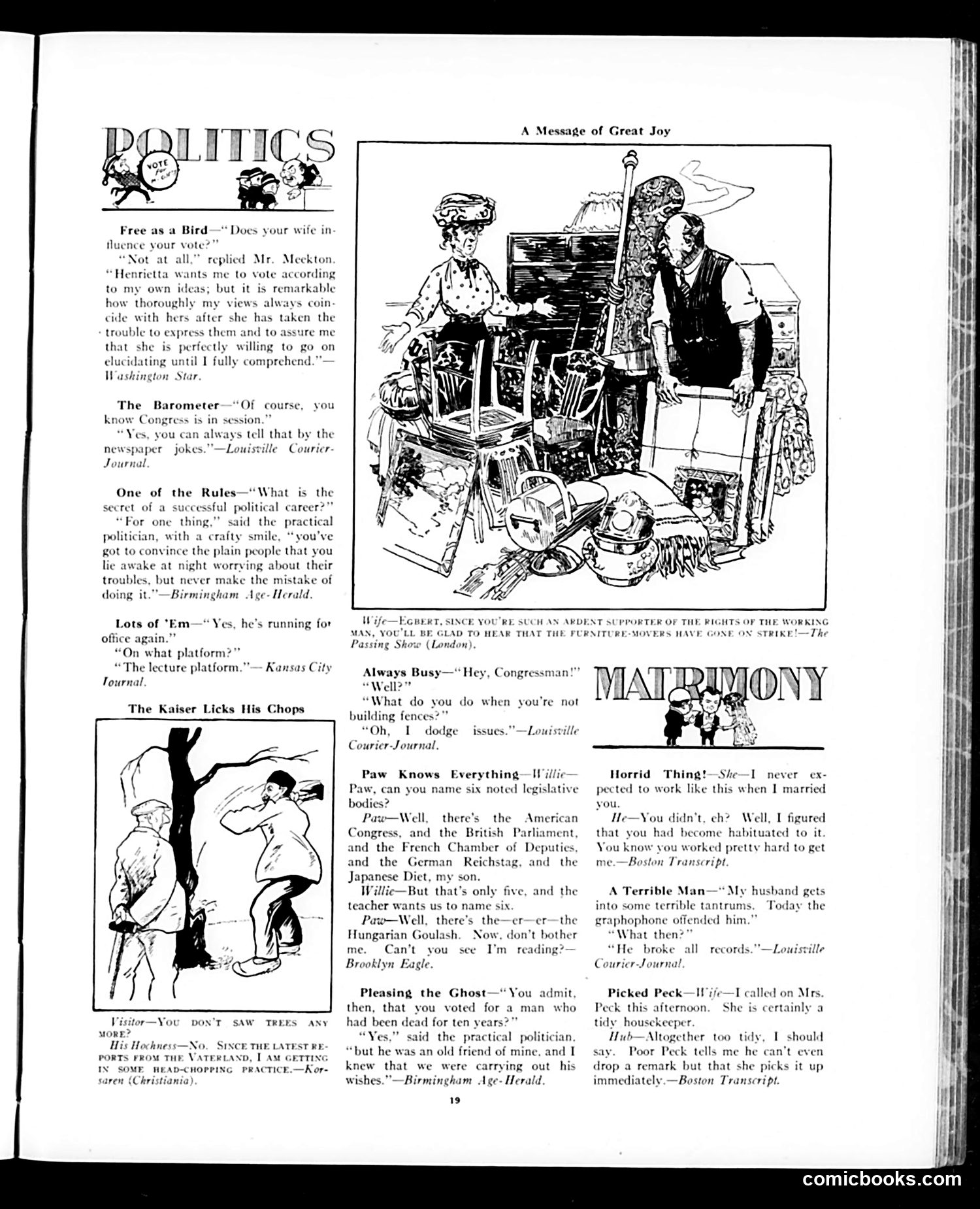 Judge — April 30, 1921 — page 19 of 32