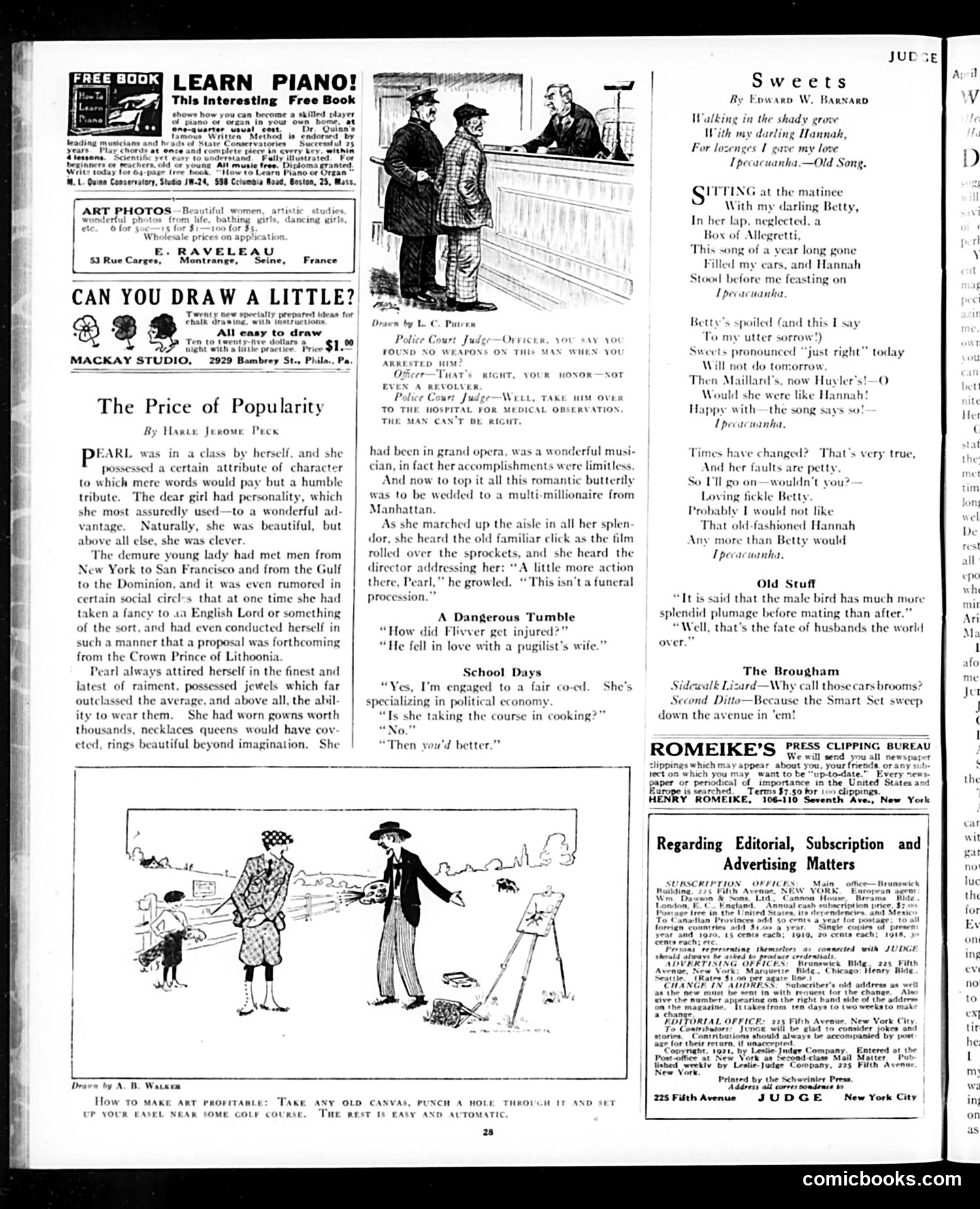 Judge — April 30, 1921 — page 28 of 32