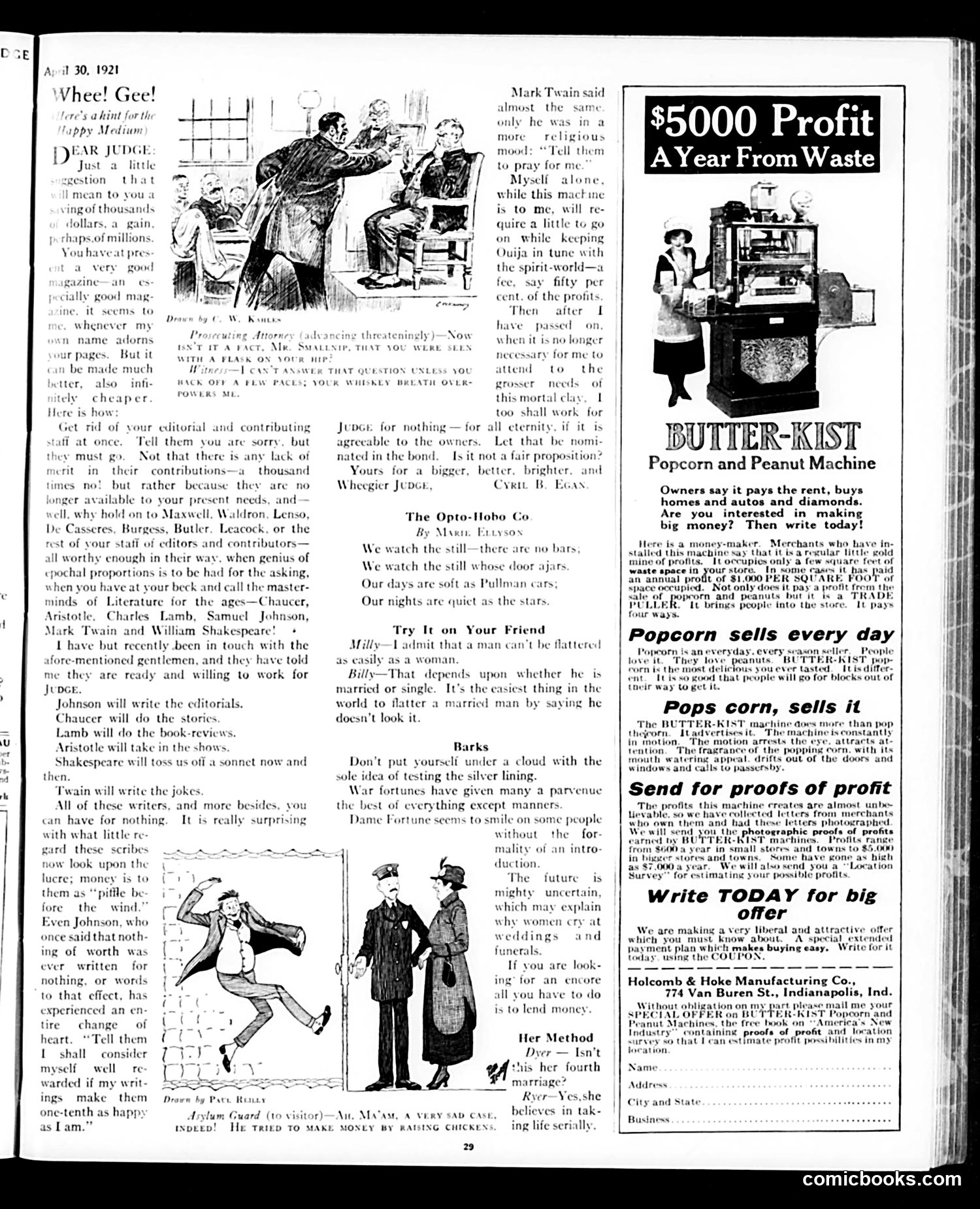 Judge — April 30, 1921 — page 29 of 32