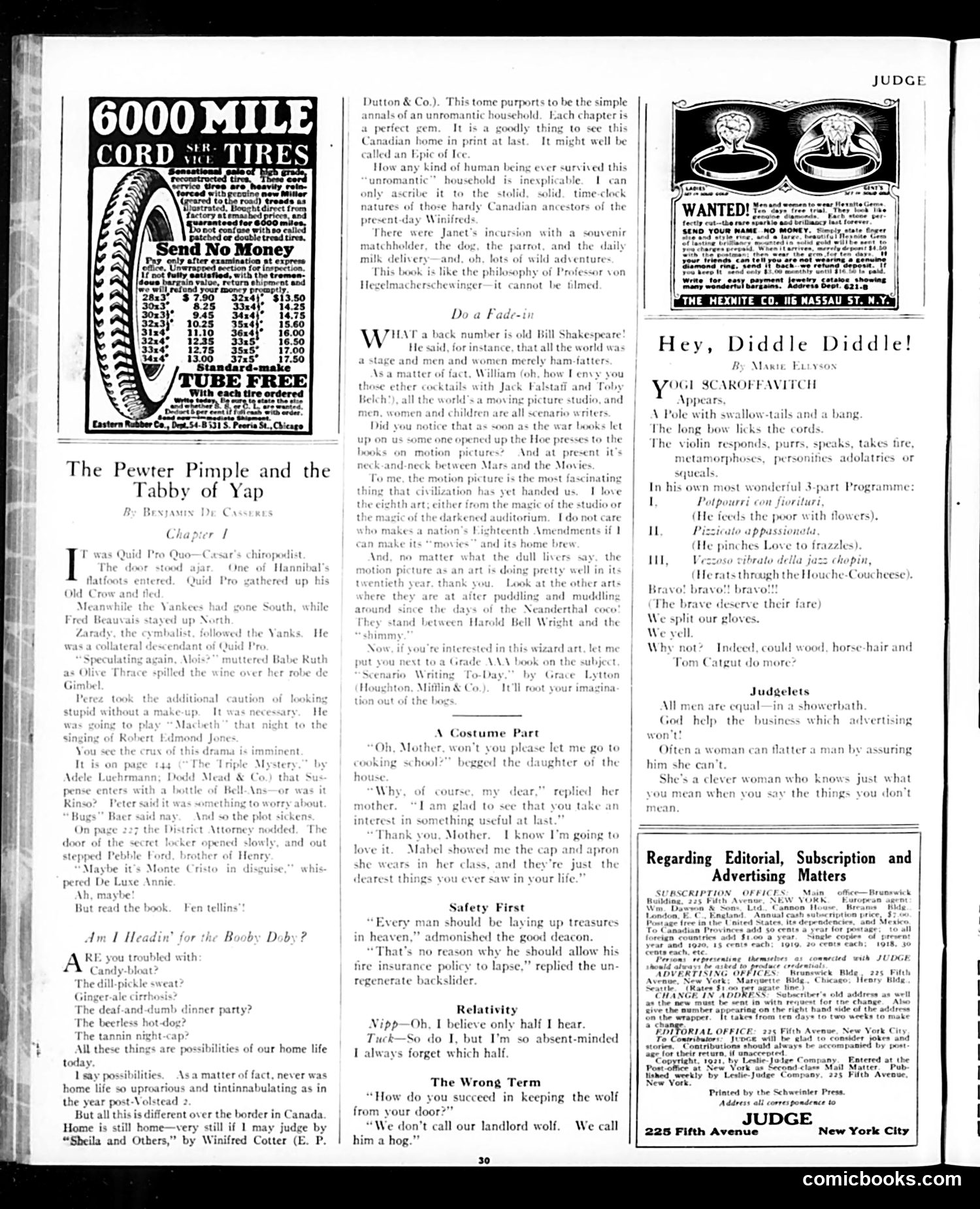 Judge — May 7, 1921 — page 30 of 32
