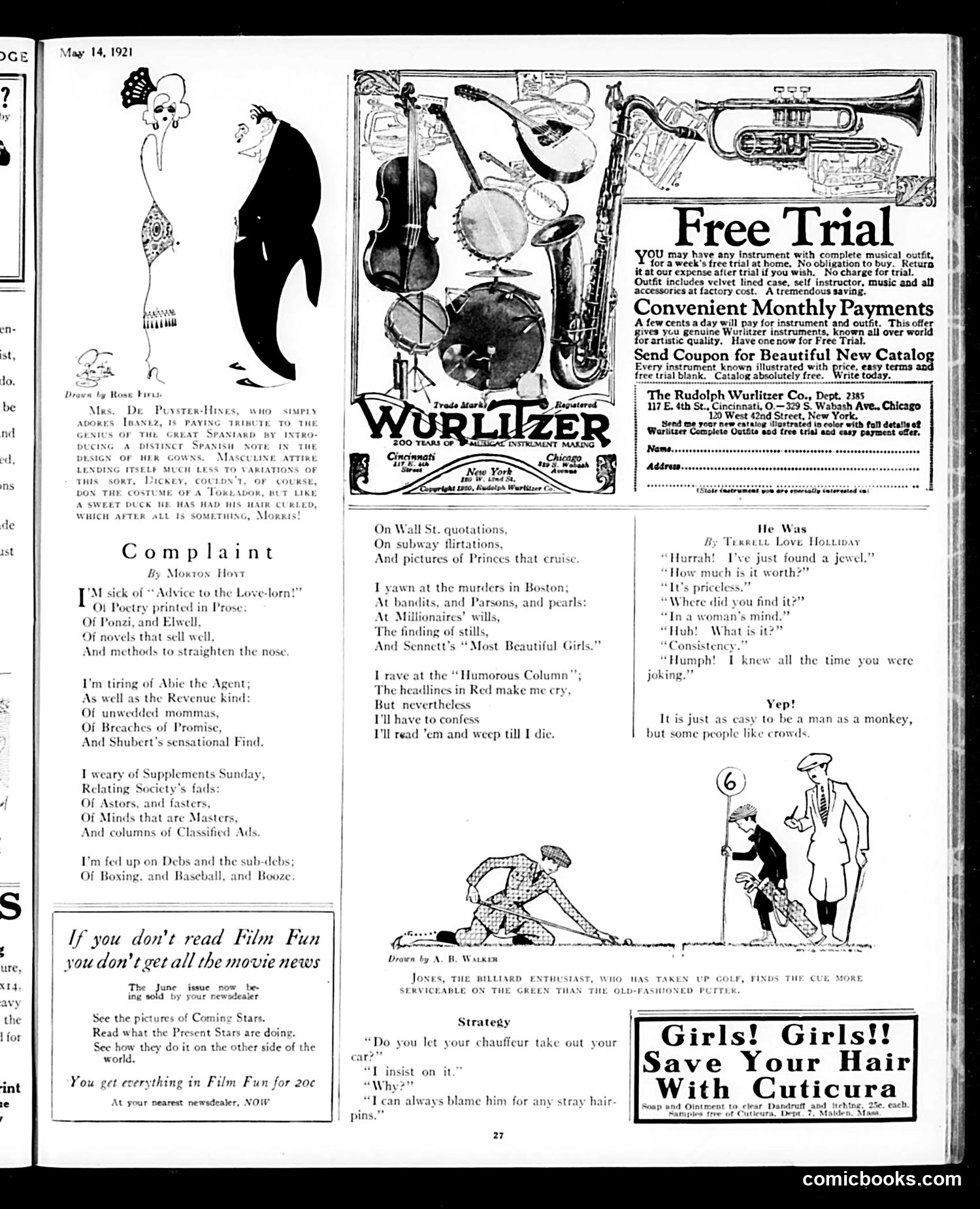 Judge — May 14, 1921 — page 27 of 32