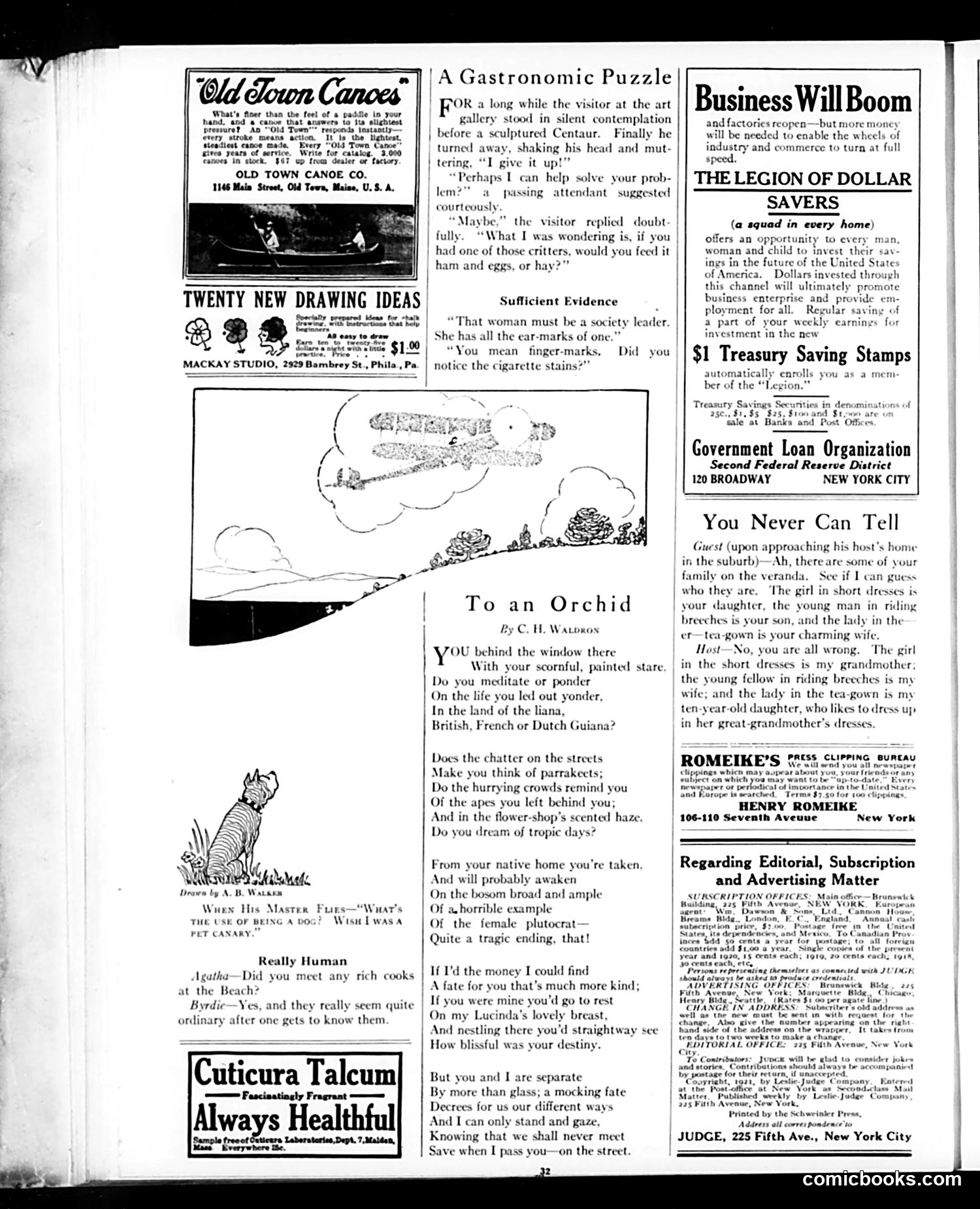 Judge — June 11, 1921 — page 32 of 36