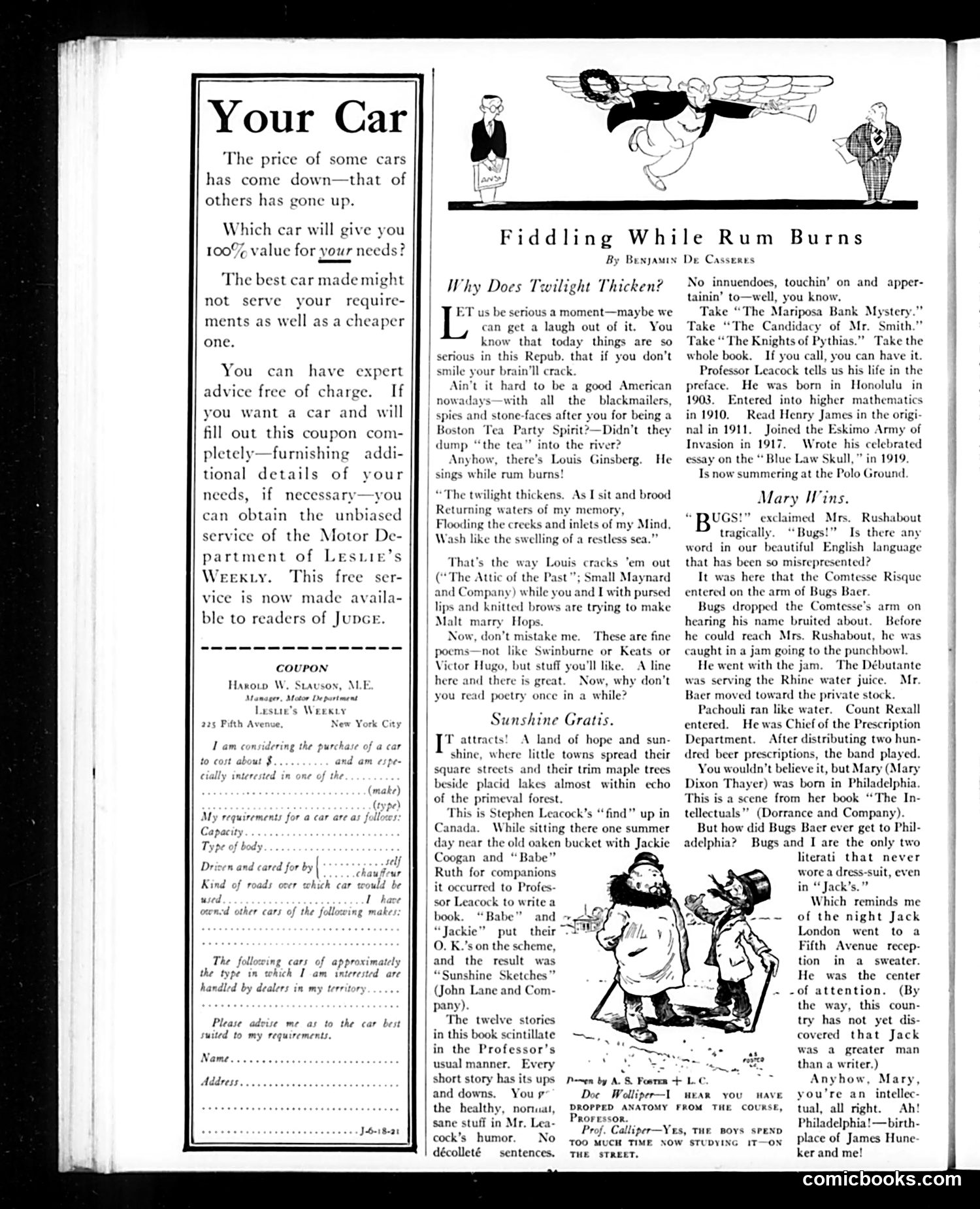 Judge — June 18, 1921 — page 34 of 36