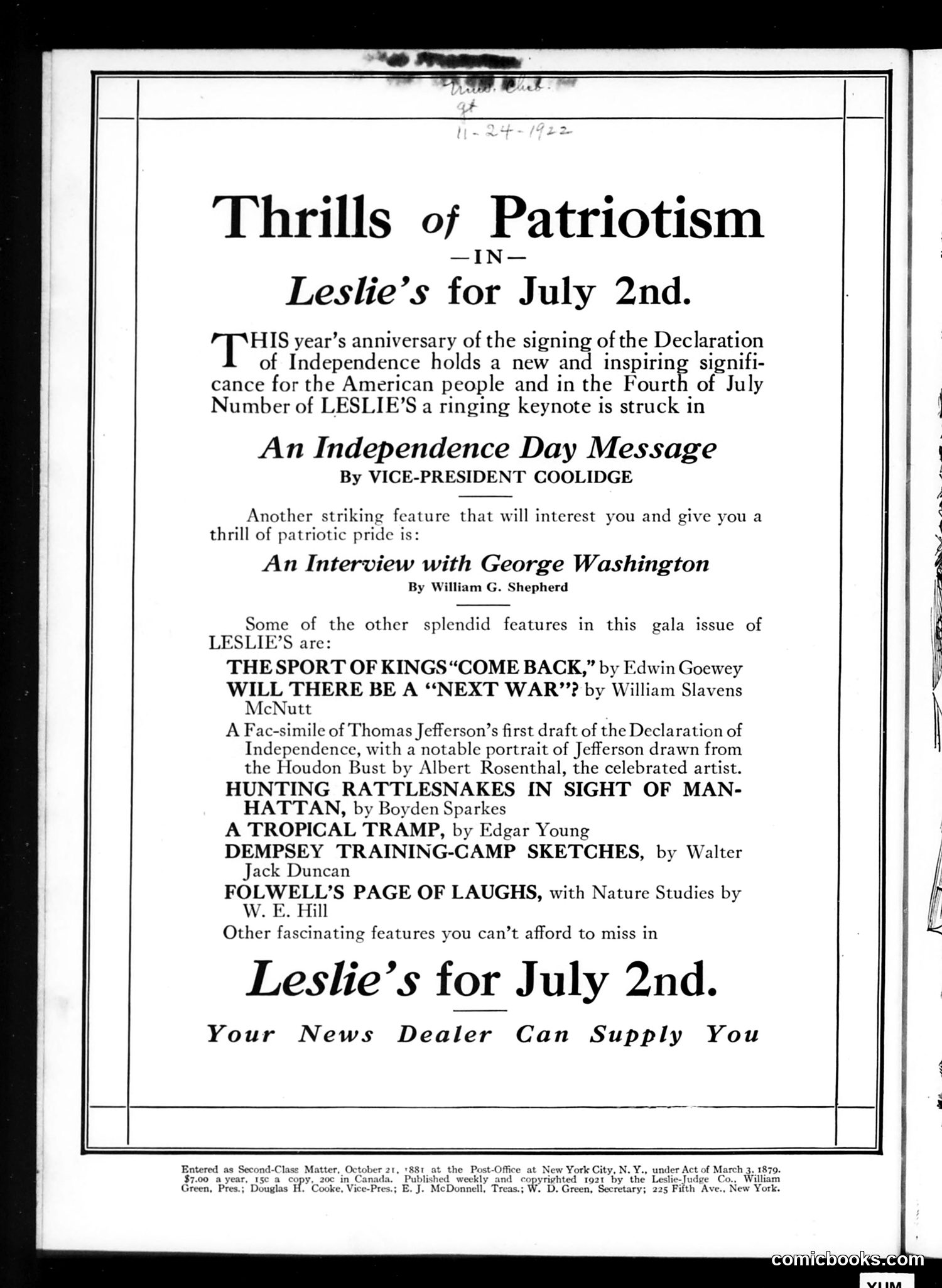 Judge — July 2, 1921 — page 2 of 36