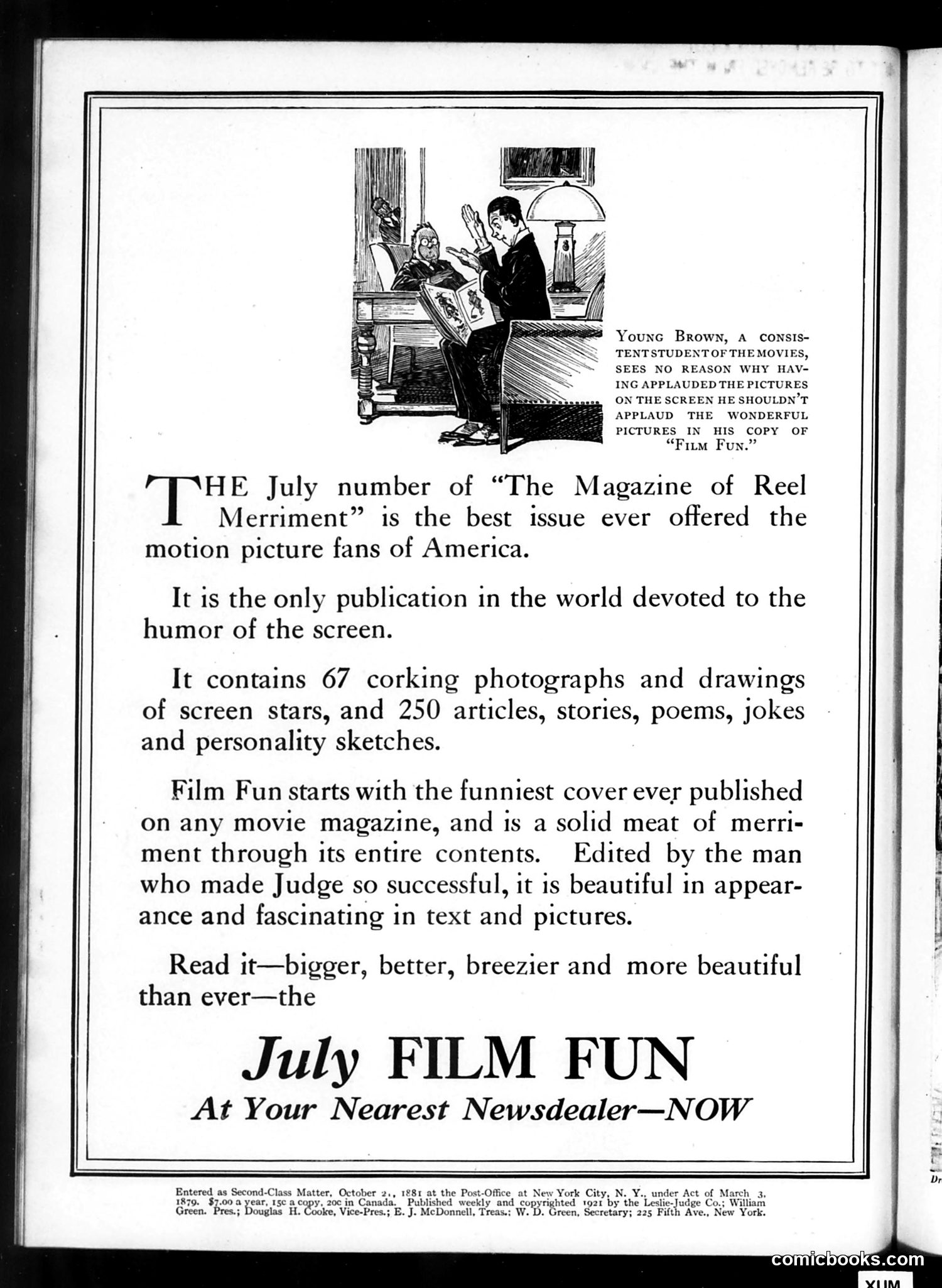 Judge — July 9, 1921 — page 2 of 36