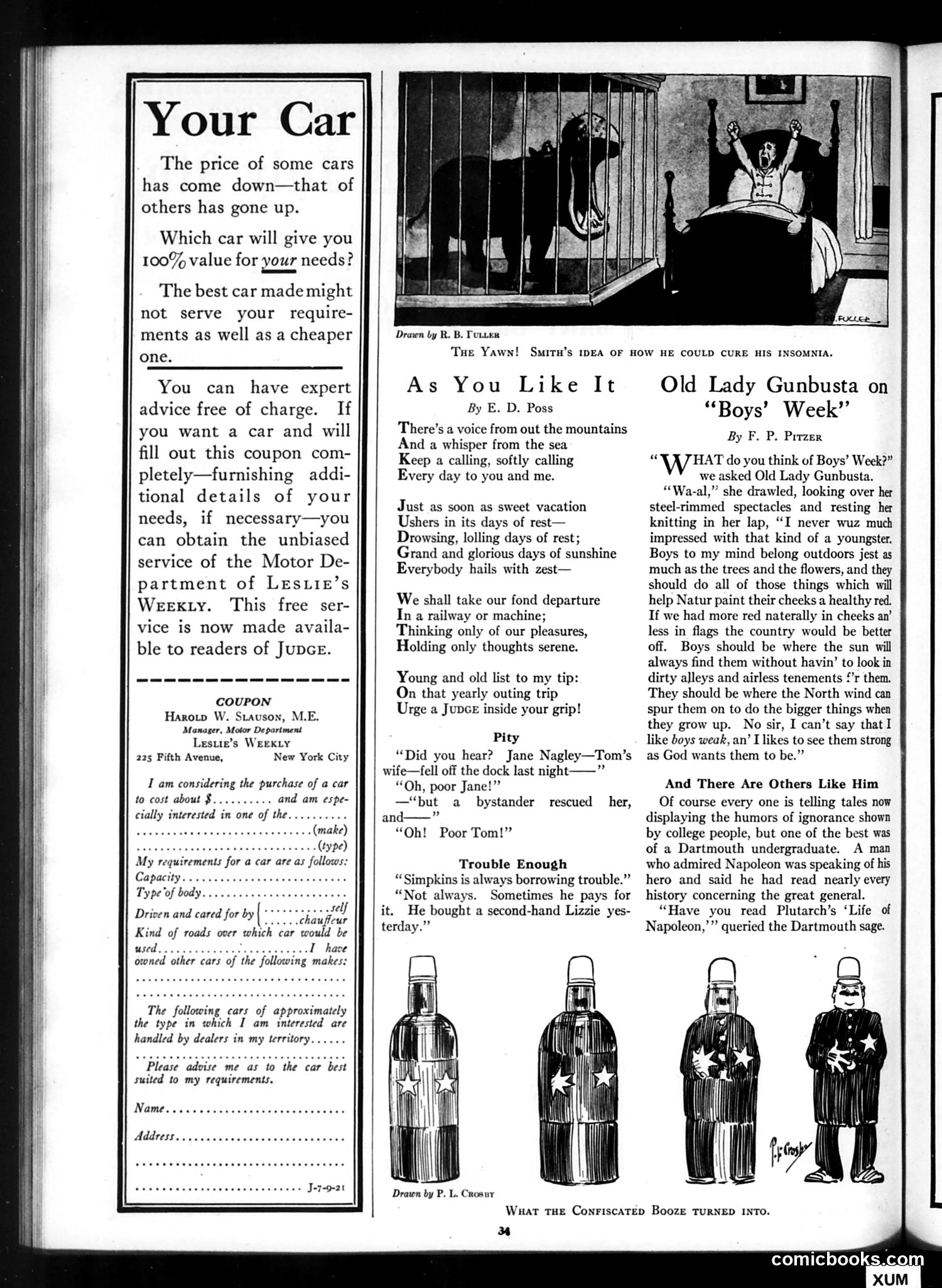 Judge — July 9, 1921 — page 34 of 36