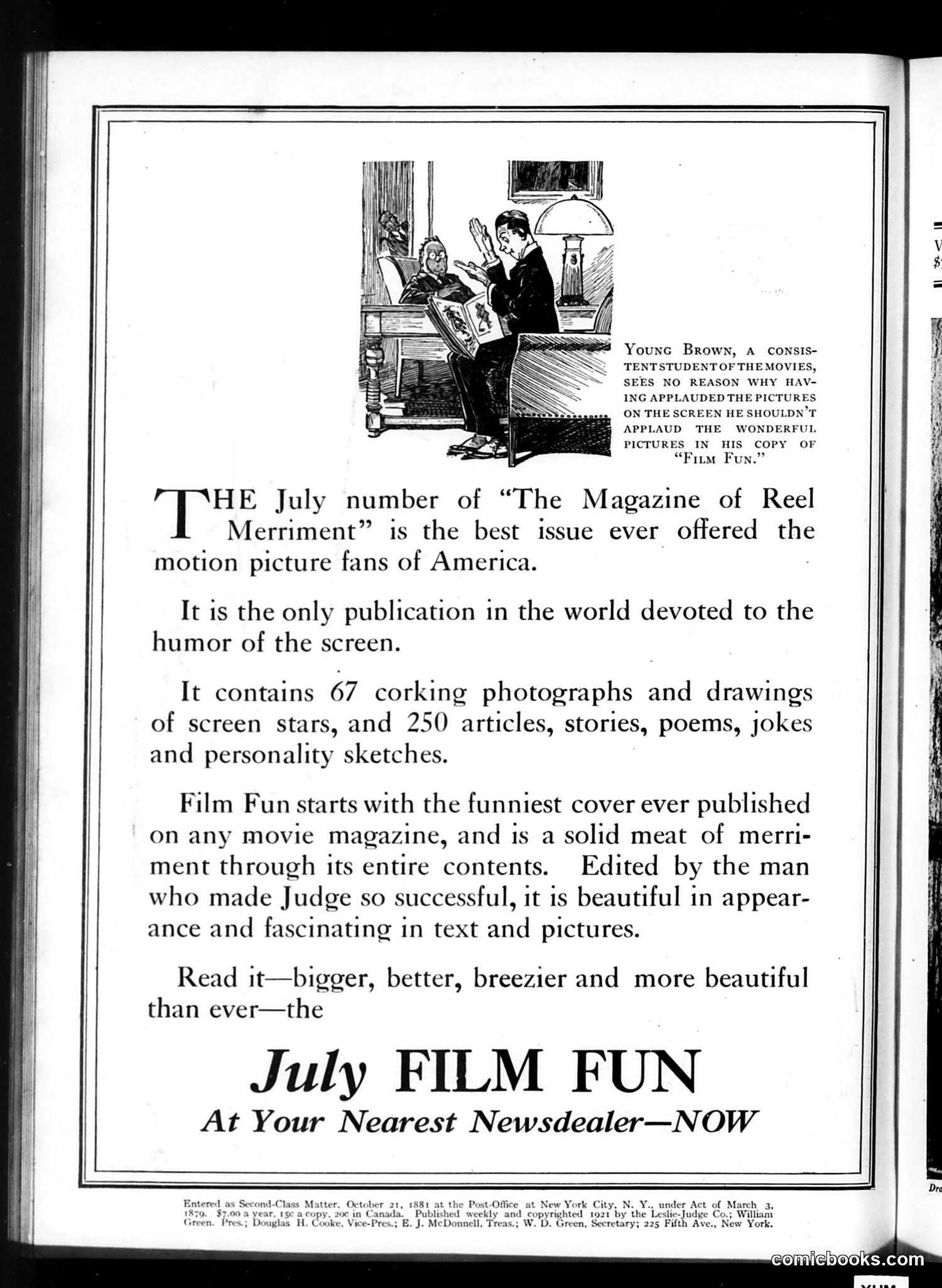 Judge — July 16, 1921 — page 2 of 38