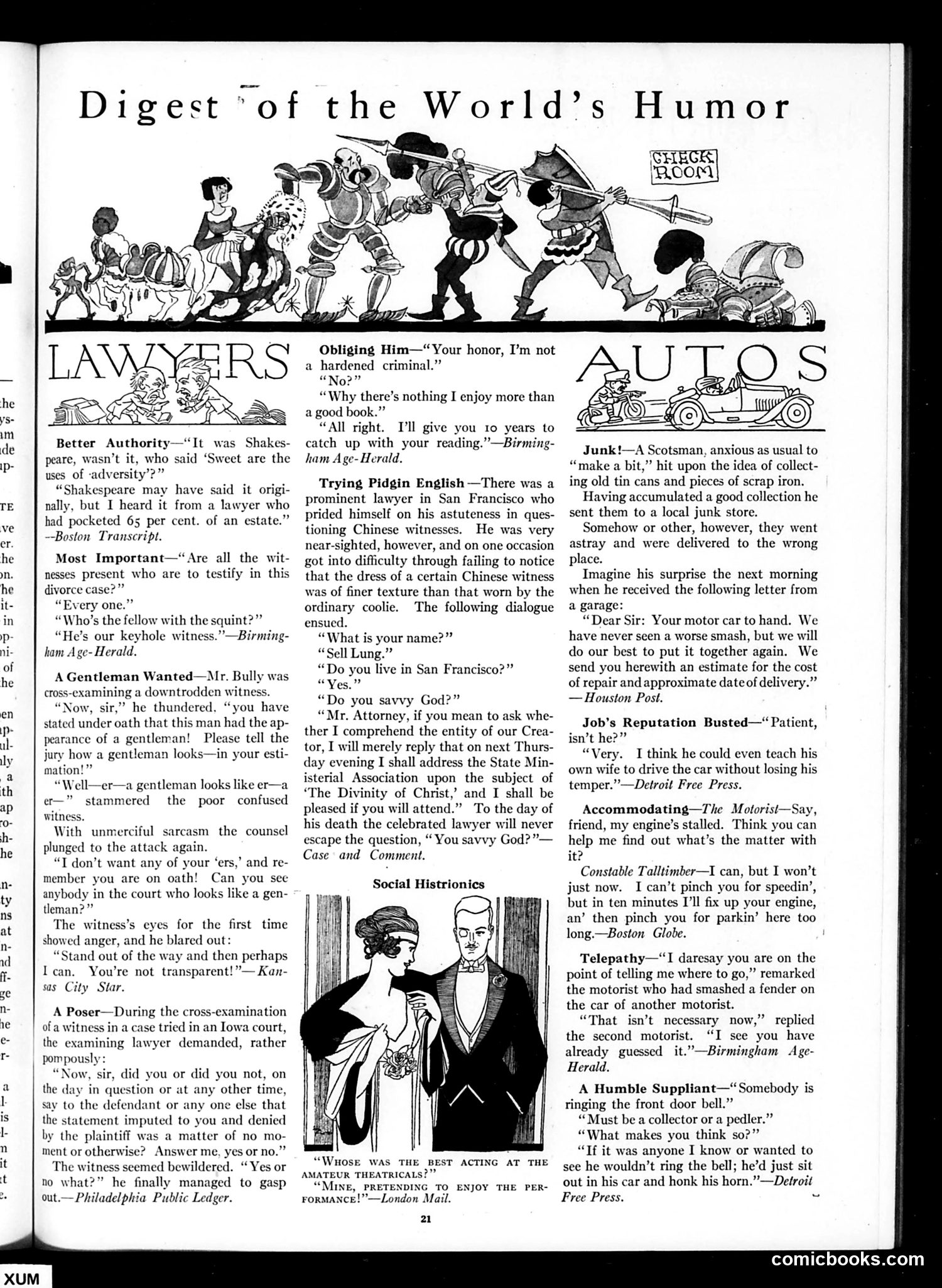 Judge — July 16, 1921 — page 21 of 38
