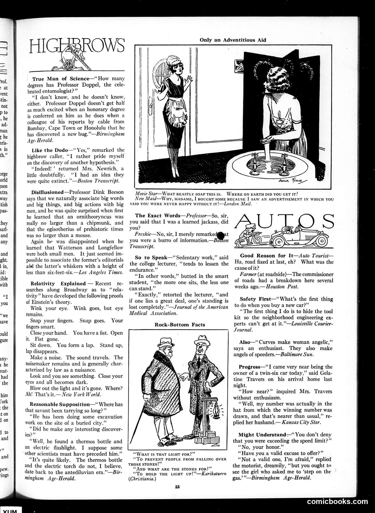 Judge — July 23, 1921 — page 23 of 36