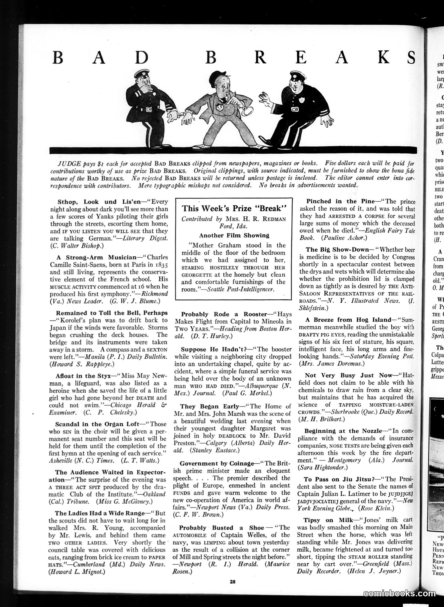 Judge — July 23, 1921 — page 28 of 36