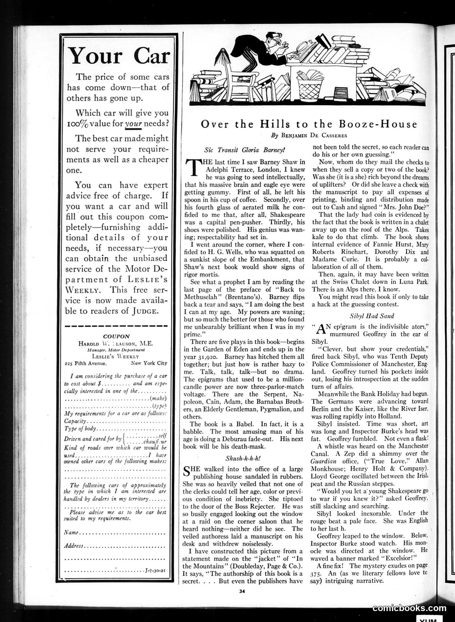 Judge — July 30, 1921 — page 34 of 36