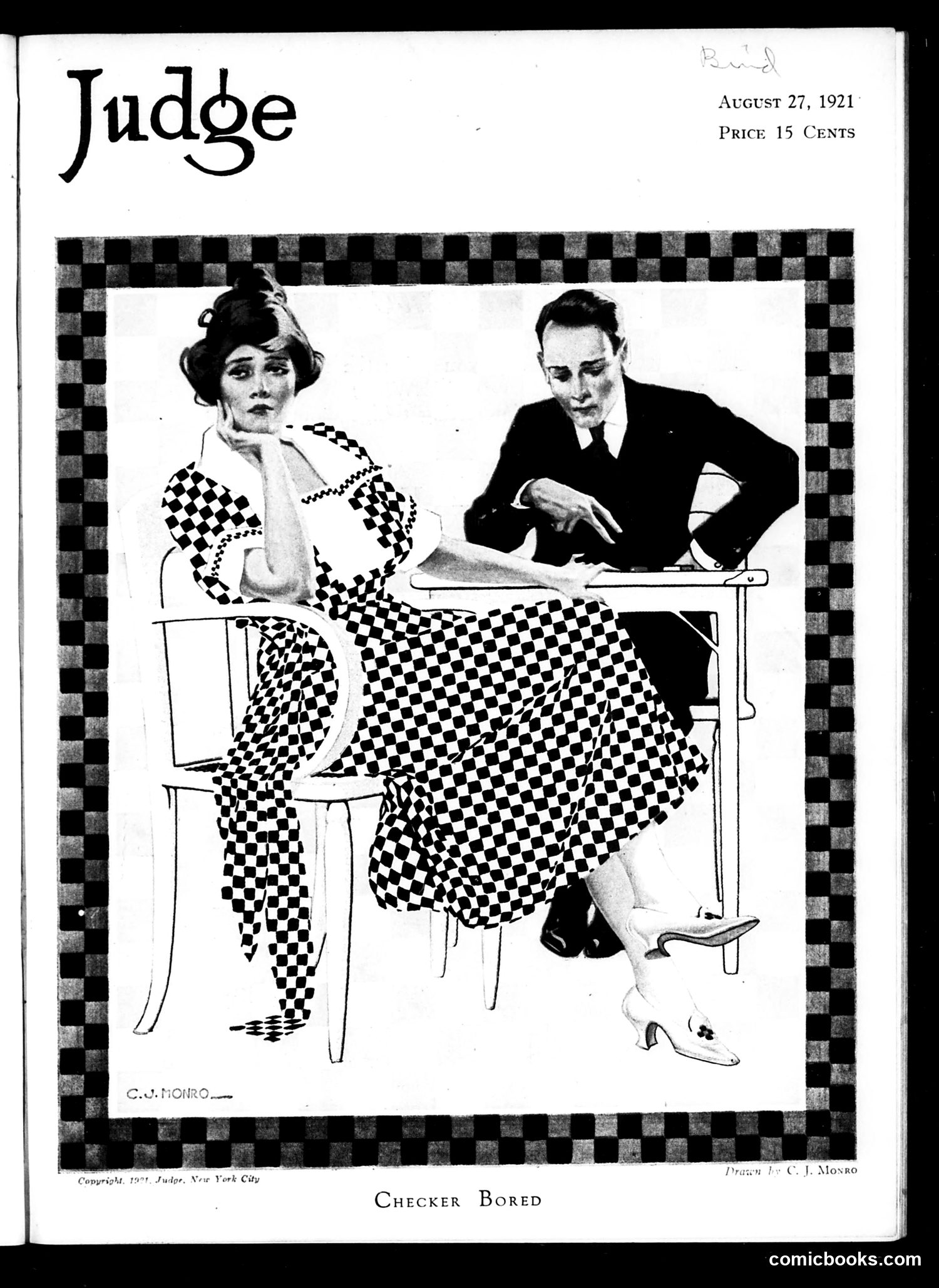 Judge — August 27, 1921