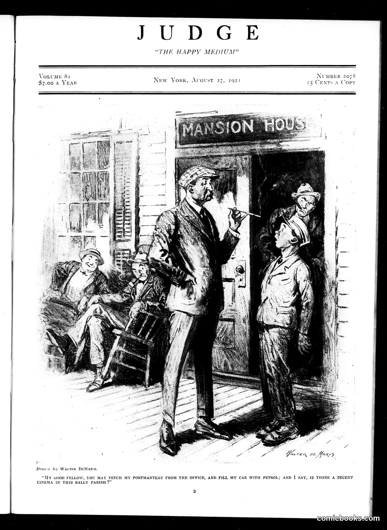 Judge — August 27, 1921 — page 3 of 36