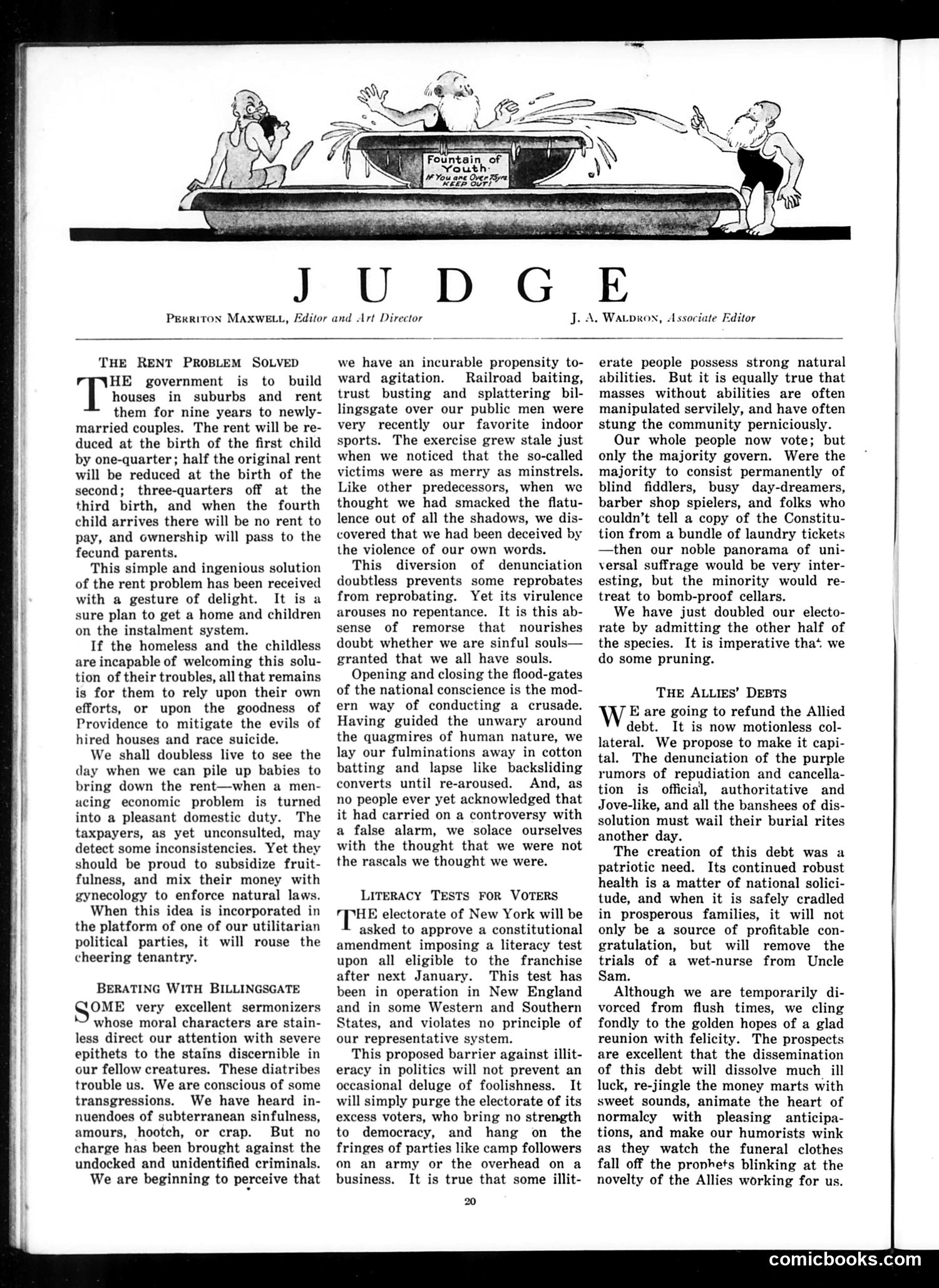 Judge — August 27, 1921 — page 20 of 36