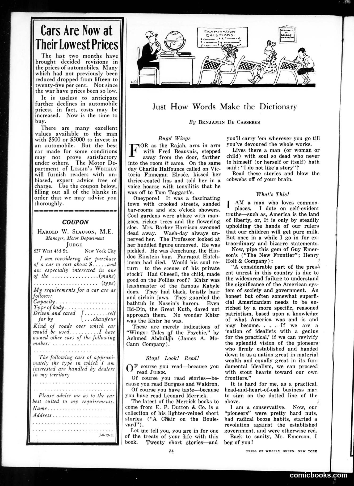 Judge — August 27, 1921 — page 34 of 36