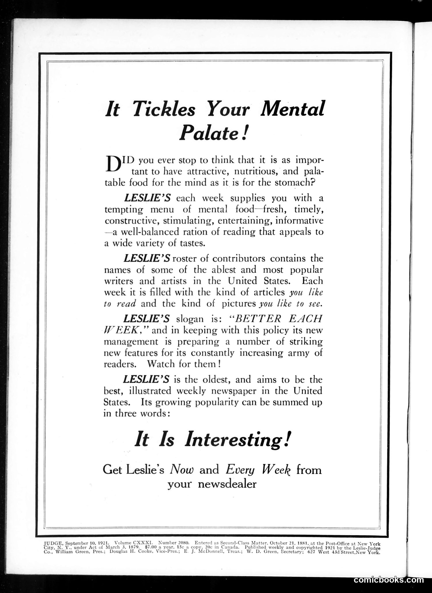 Judge — September 10, 1921 — page 2 of 36