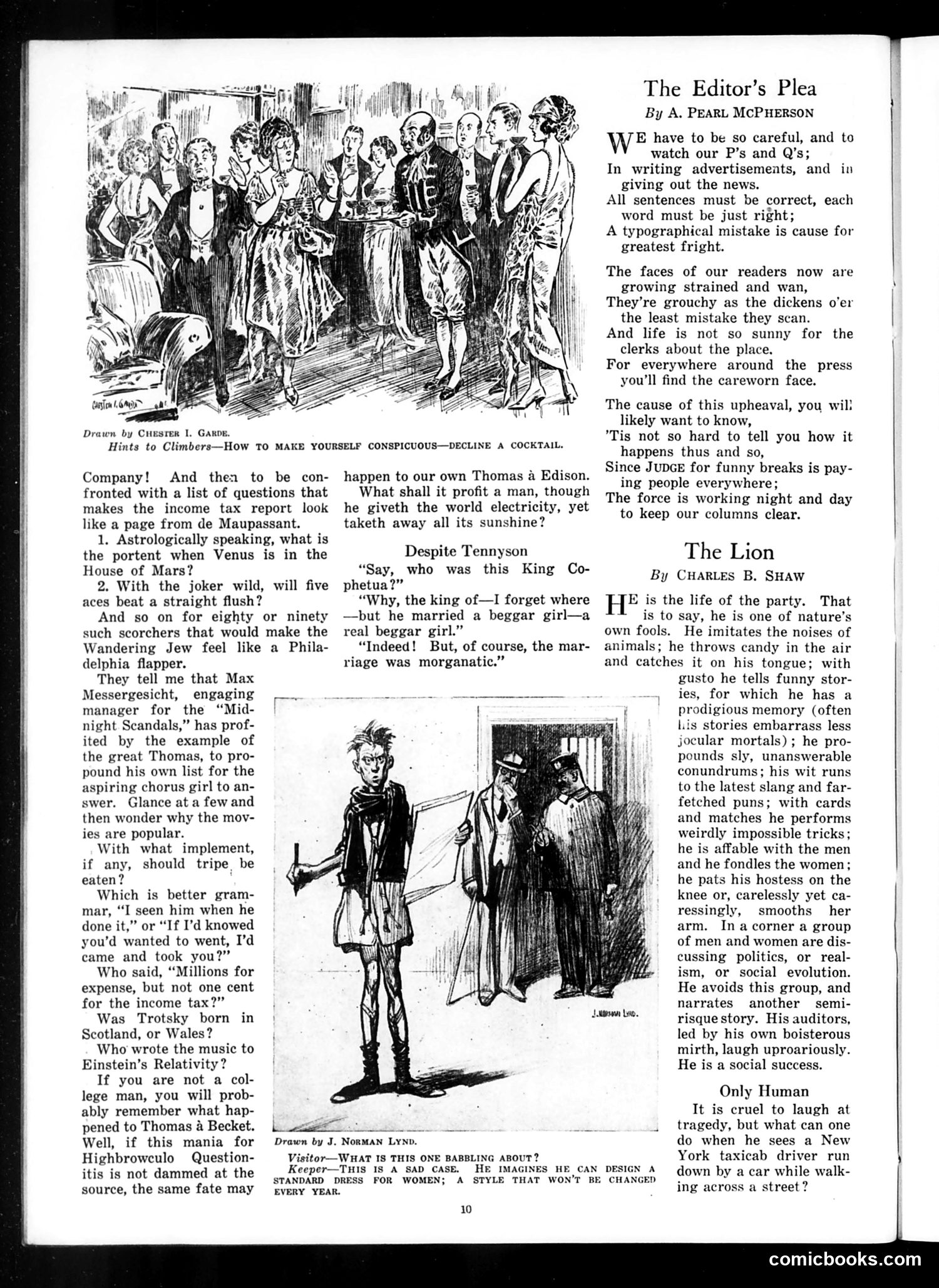 Judge — September 10, 1921 — page 10 of 36