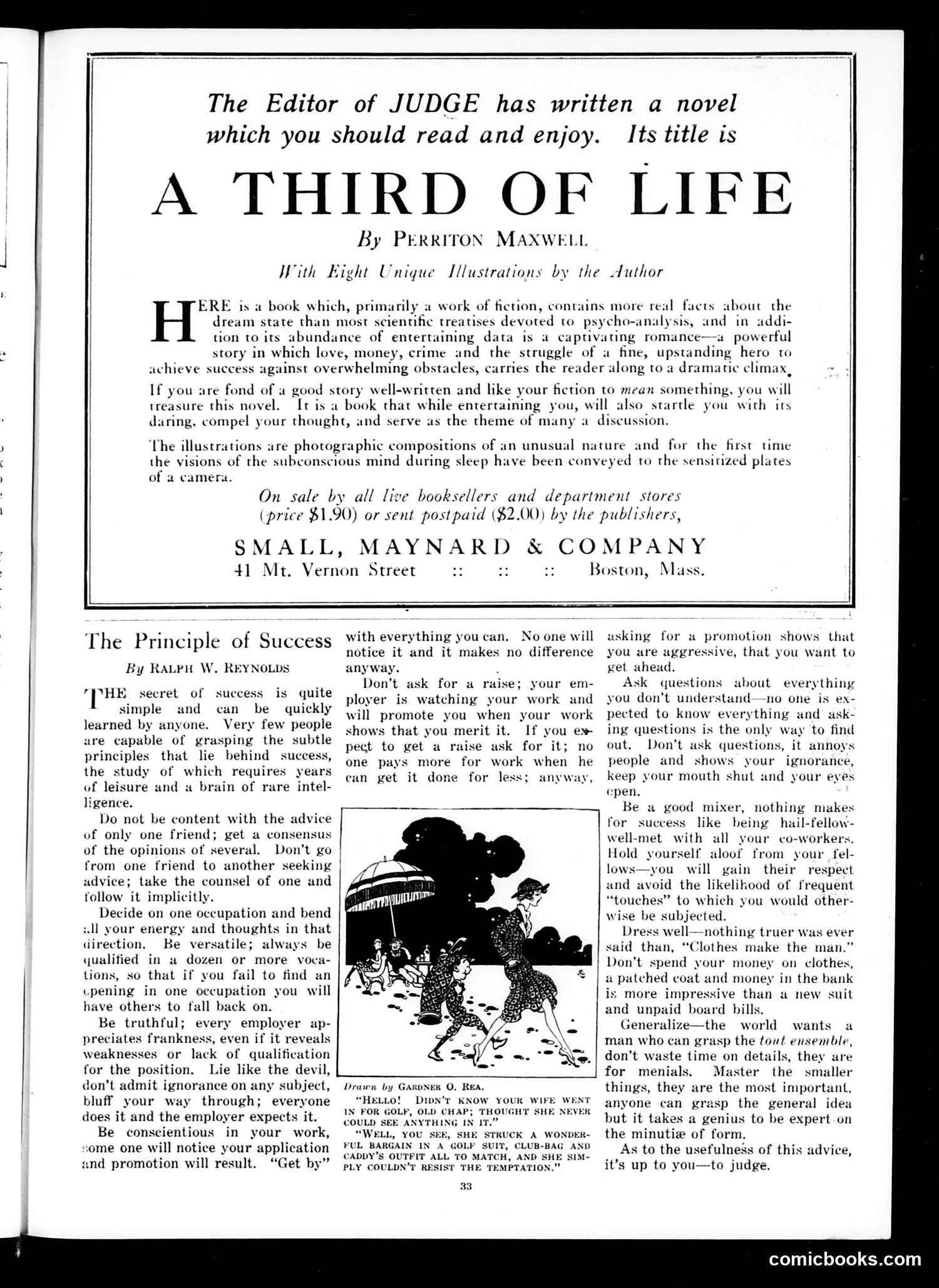 Judge — September 17, 1921 — page 33 of 36
