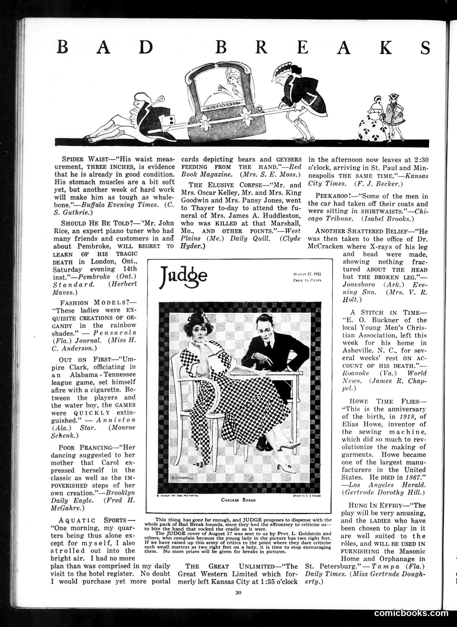 Judge — October 15, 1921 — page 30 of 36