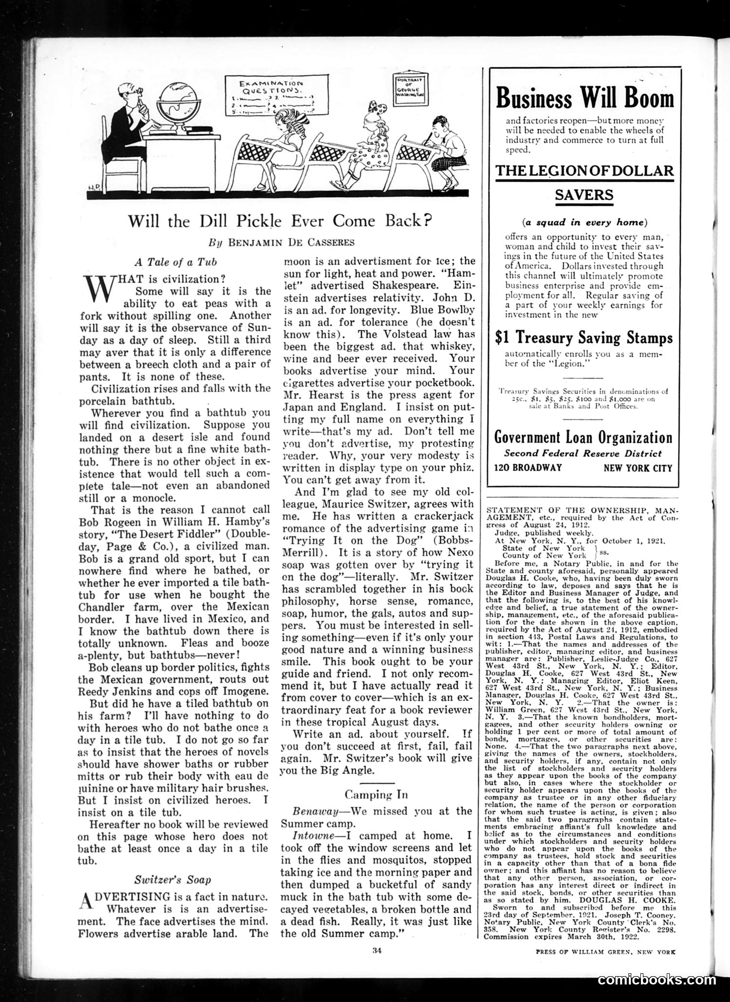Judge — October 15, 1921 — page 34 of 36