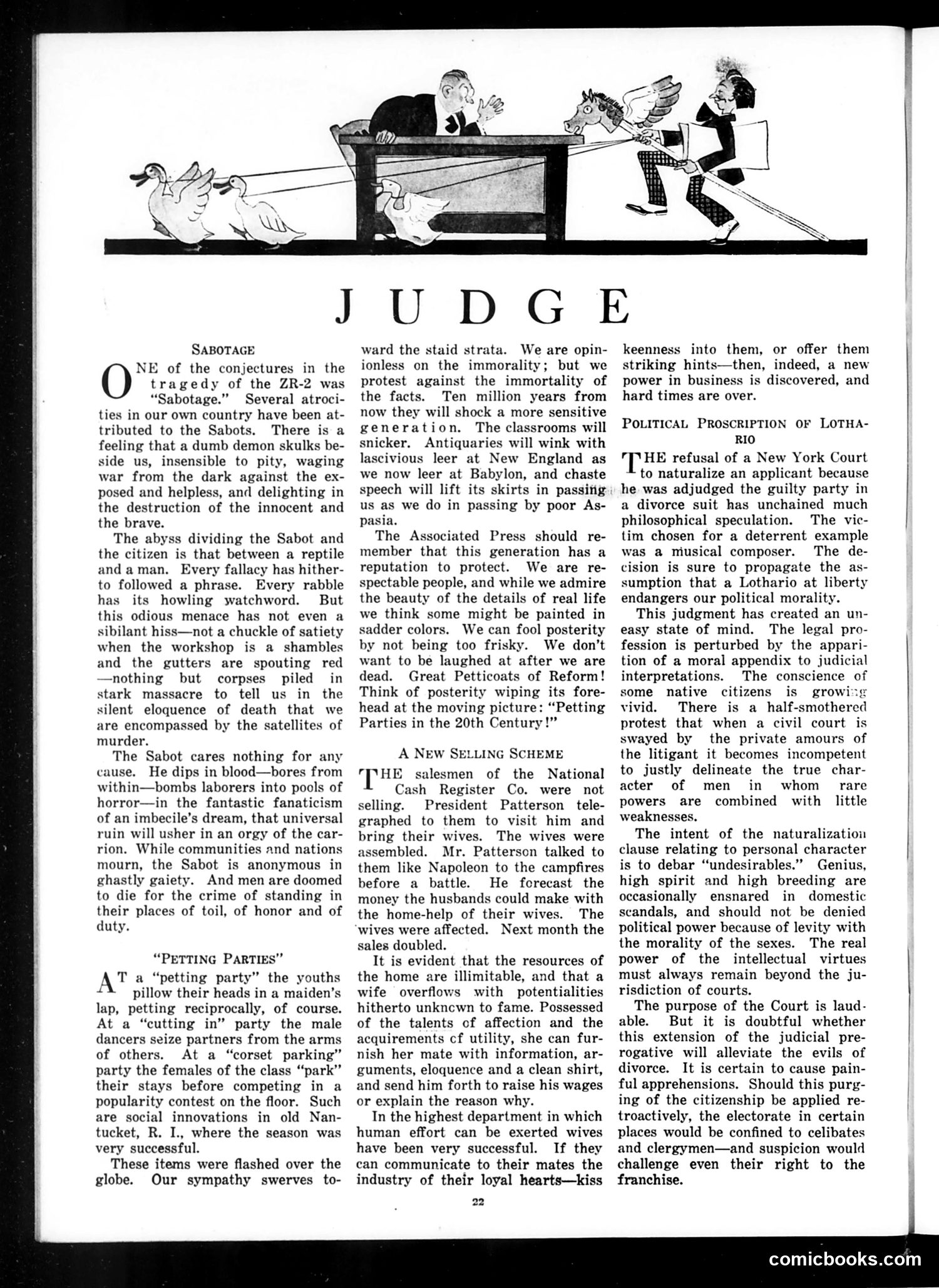 Judge — October 22, 1921 — page 22 of 36