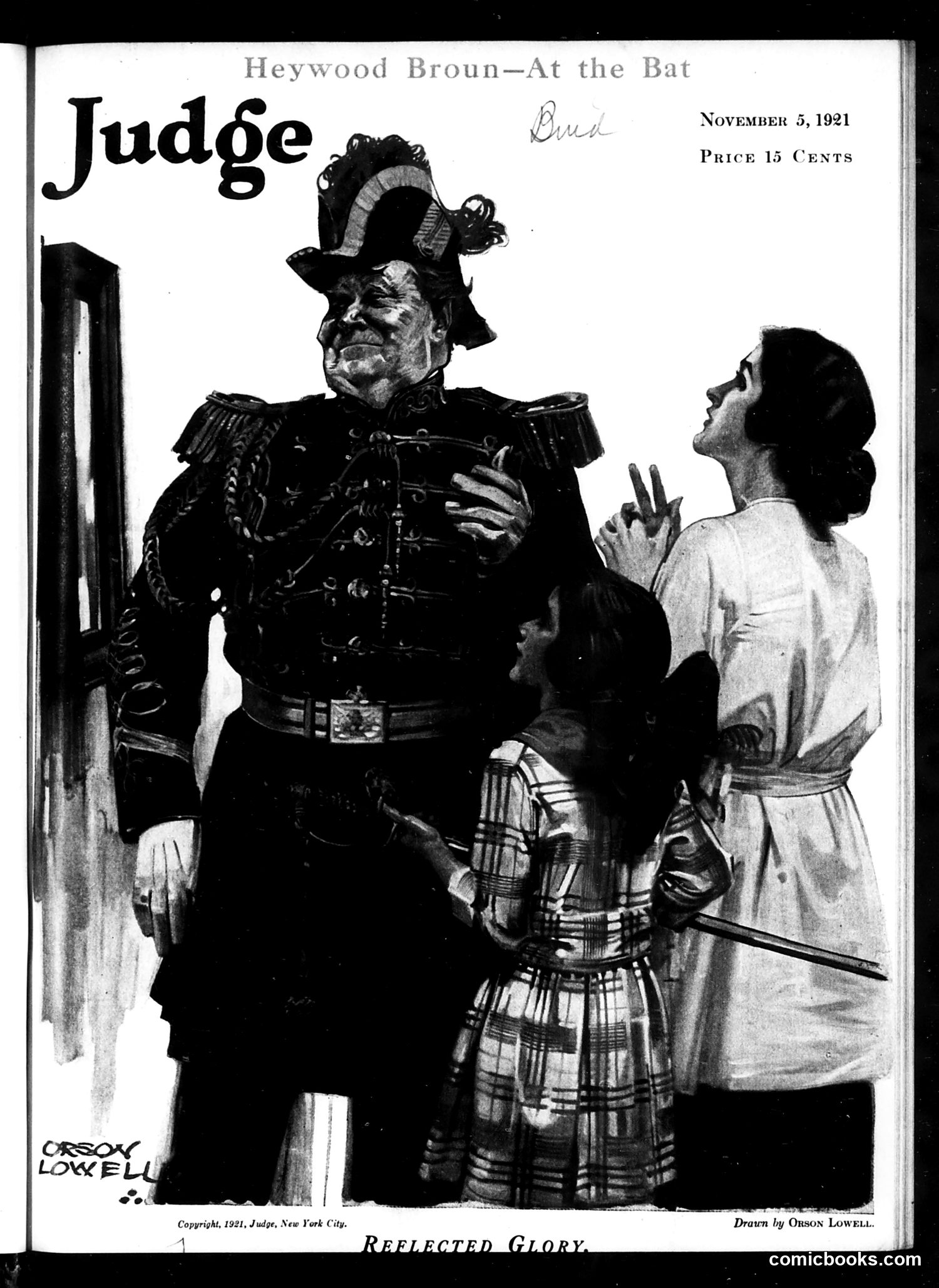 Judge — November 5, 1921