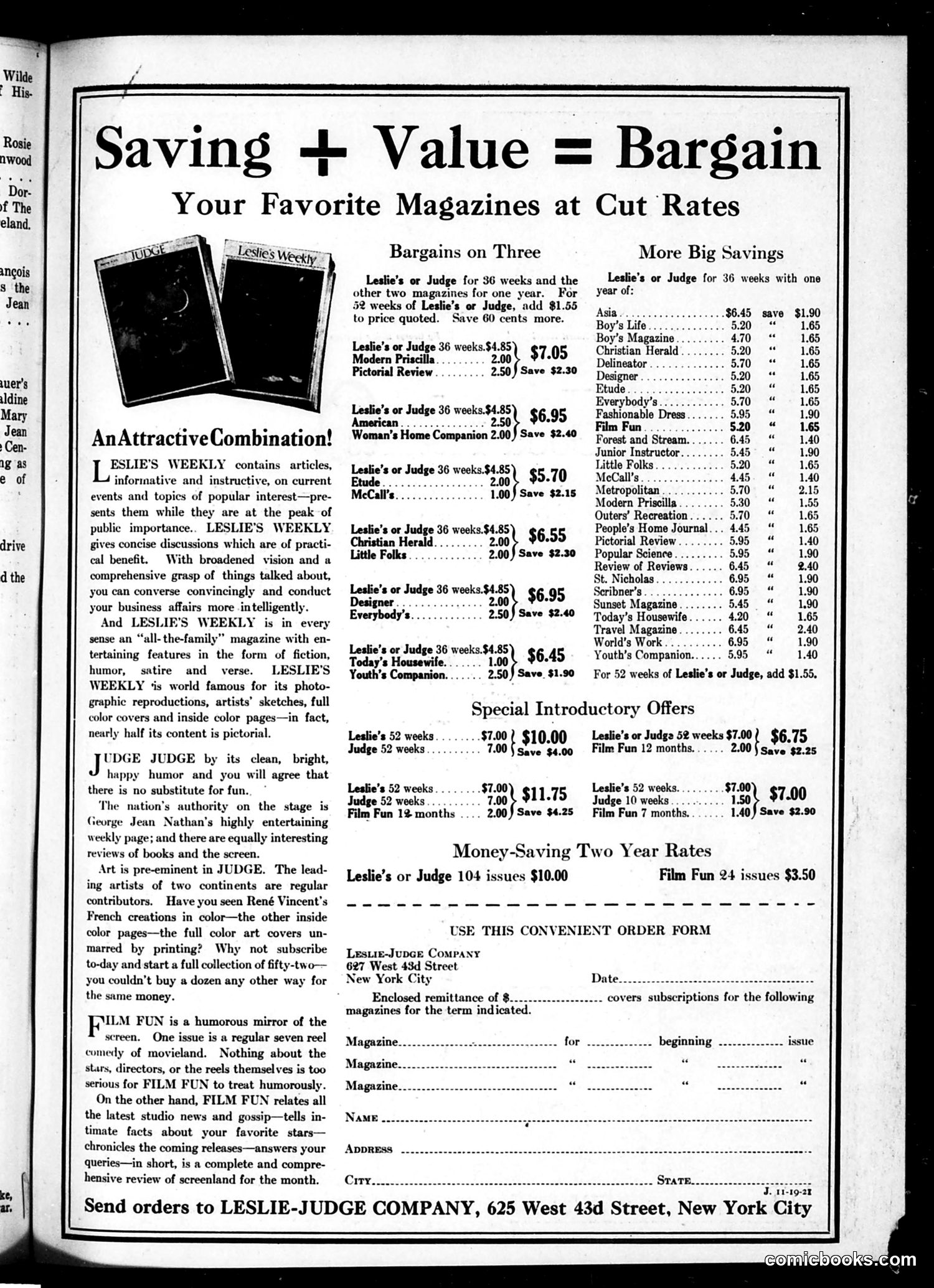Judge — November 19, 1921 — page 35 of 36