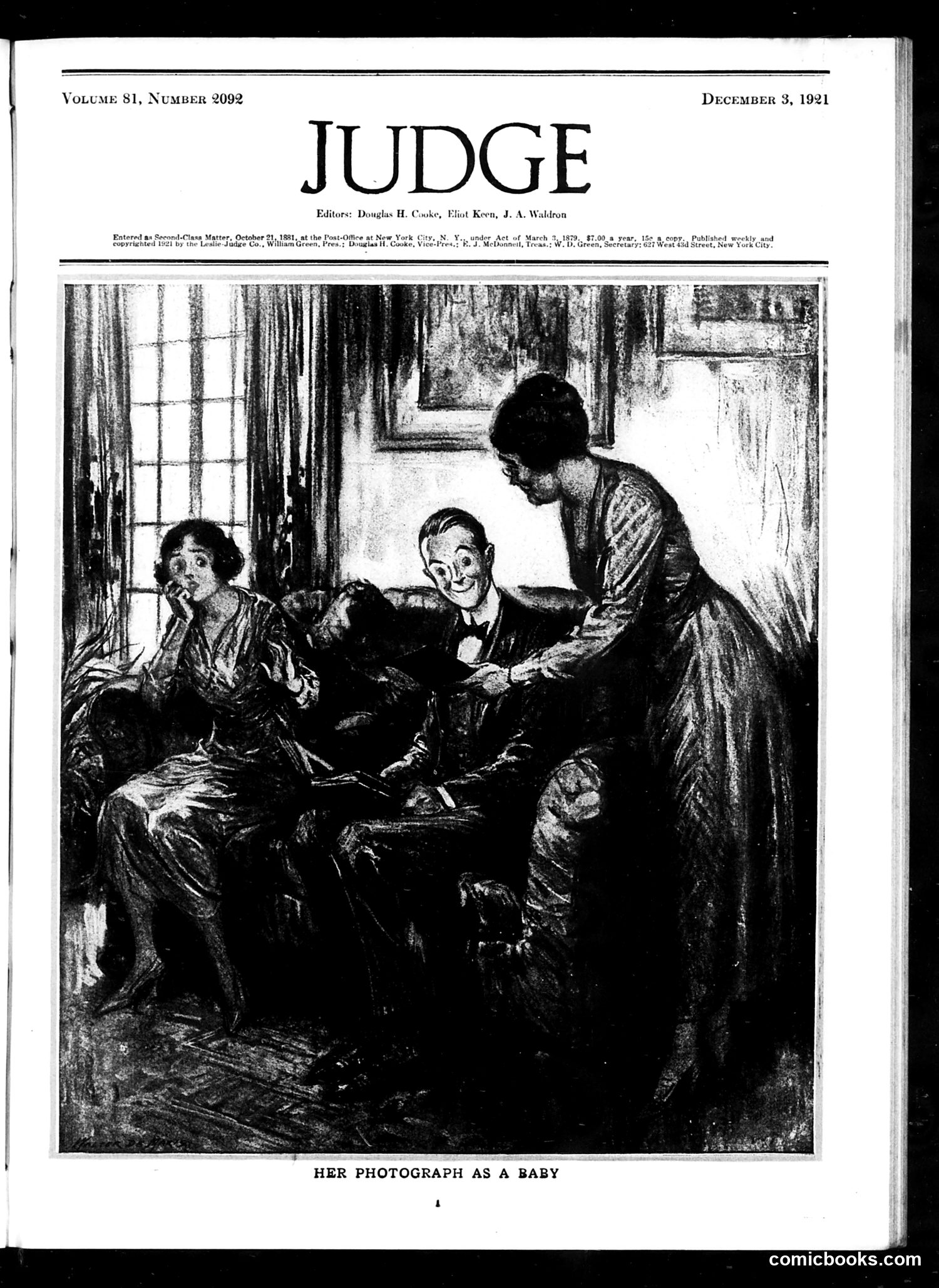 Judge — December 3, 1921 — page 3 of 36