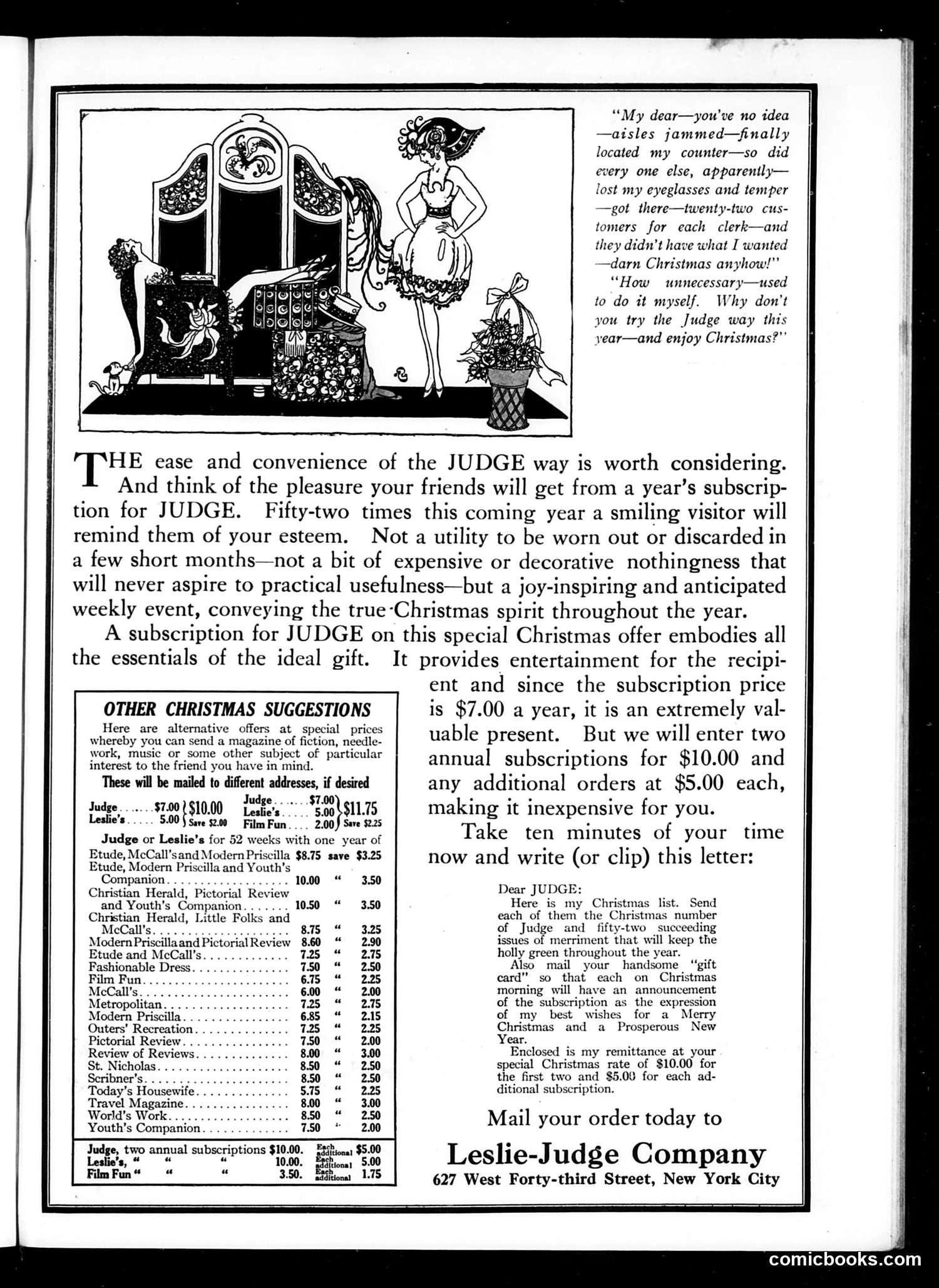 Judge — December 3, 1921 — page 35 of 36