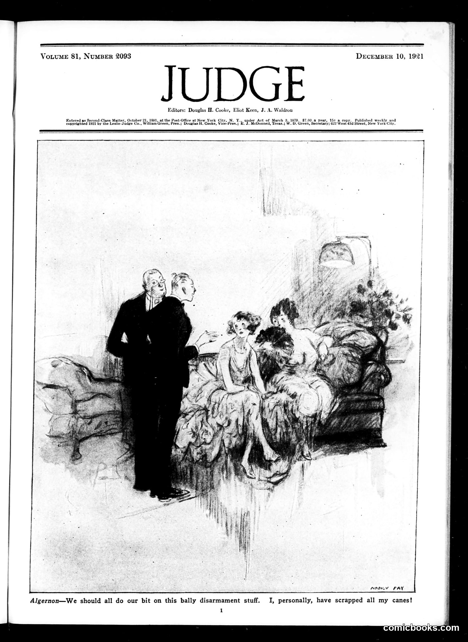 Judge — December 10, 1921 — page 3 of 36