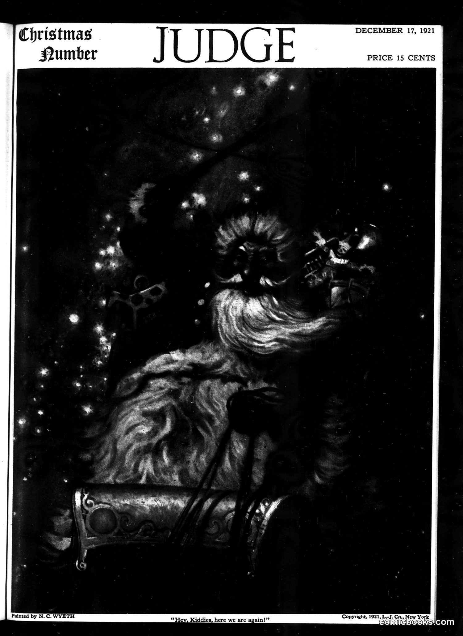 Judge — December 17, 1921
