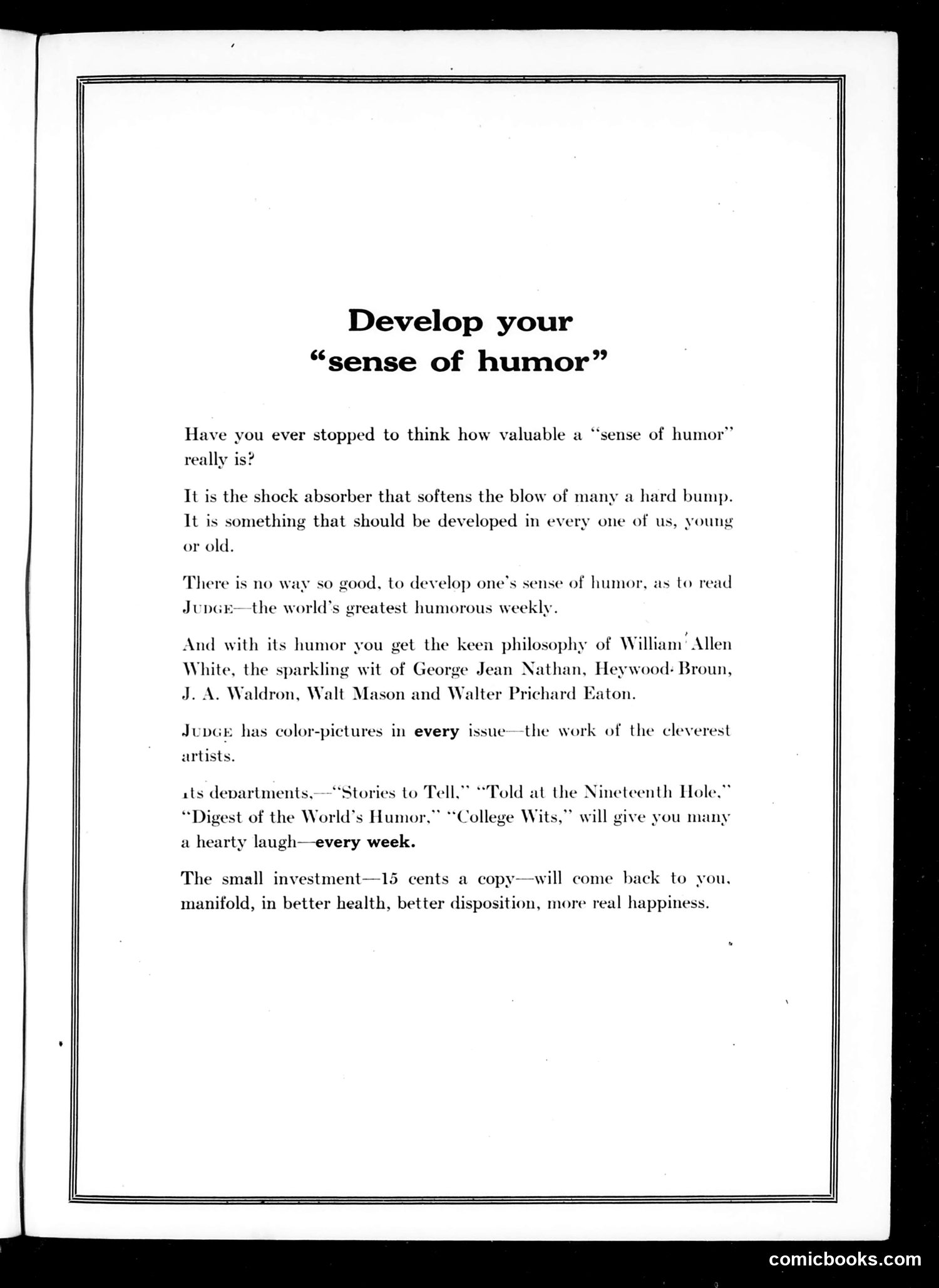Judge — December 31, 1921 — page 35 of 37