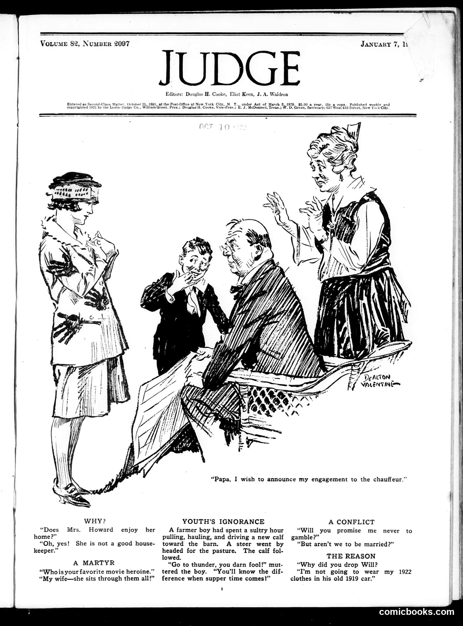 Judge — January 7, 1922 — page 3 of 36