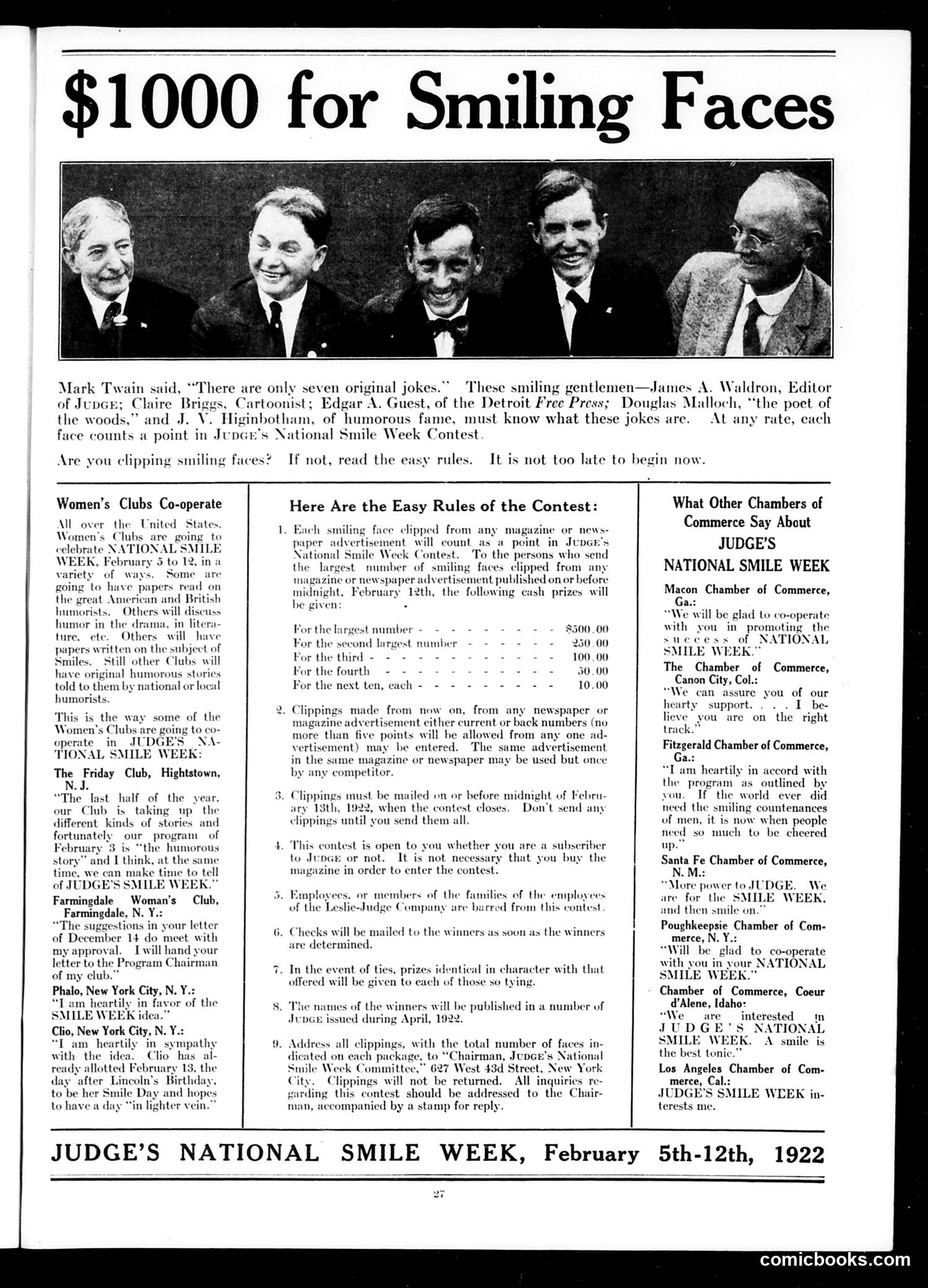 Judge — January 21, 1922 — page 29 of 36