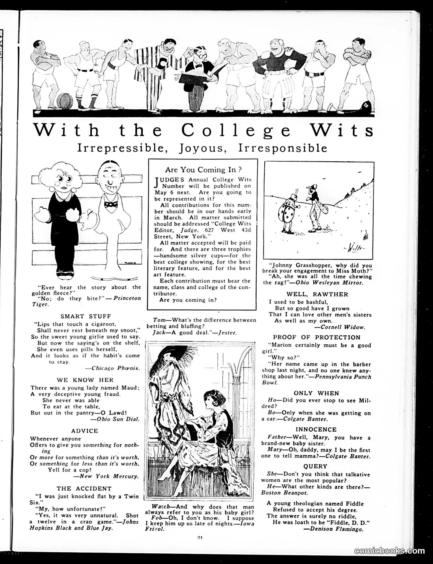 Judge — February 4, 1922 — page 23 of 36