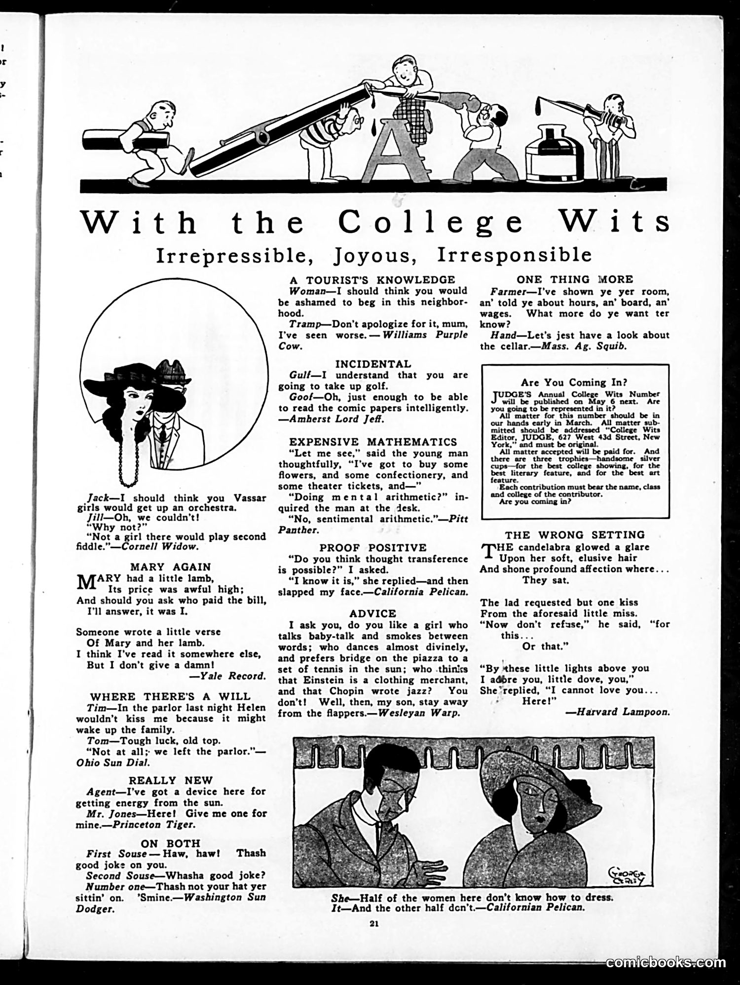 Judge — February 11, 1922 — page 23 of 36