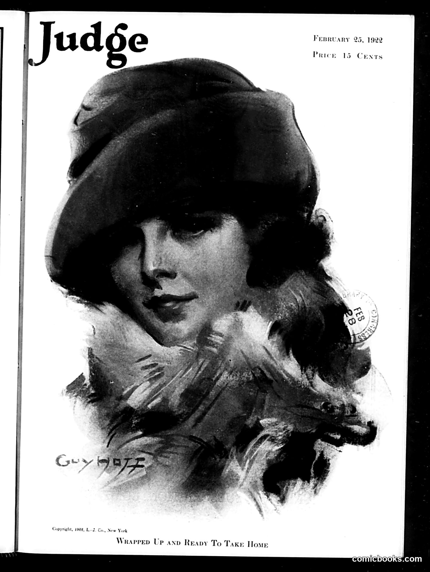 Judge — February 25, 1922