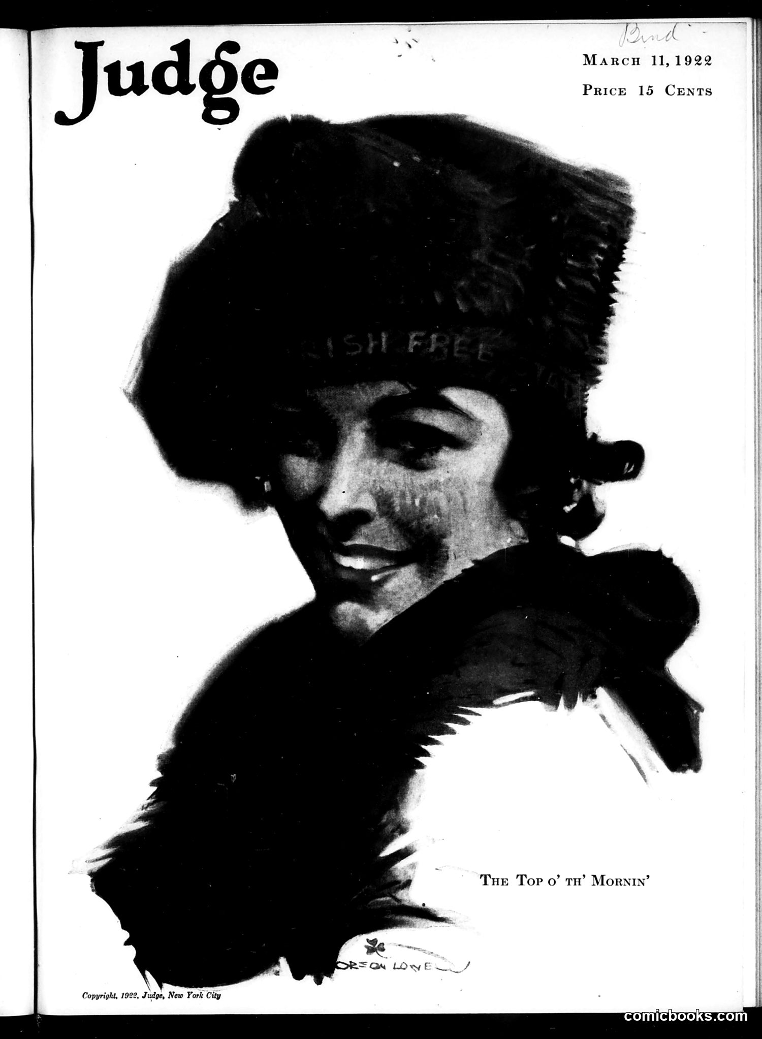 Judge — March 11, 1922