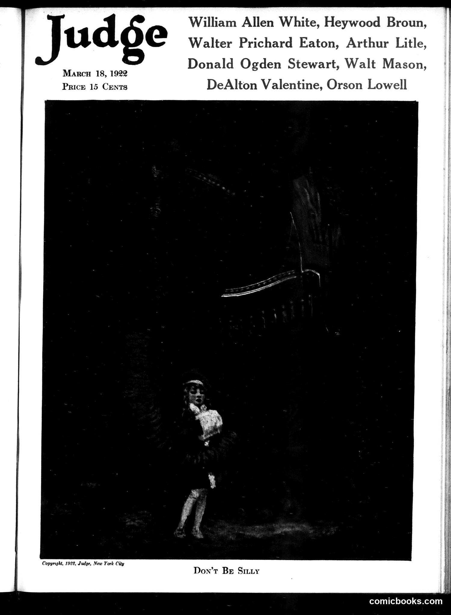 Judge — March 18, 1922