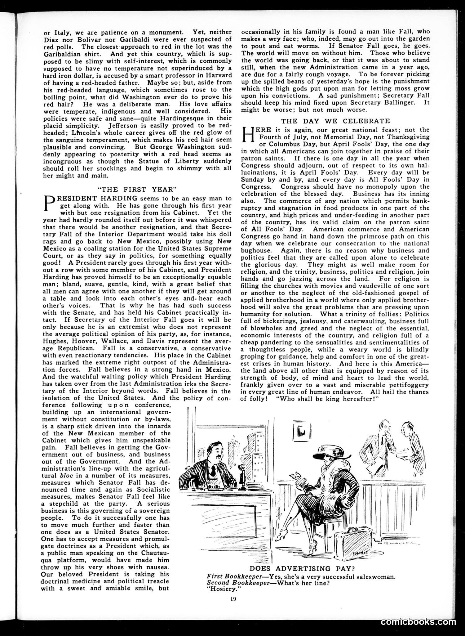 Judge — April 1, 1922 — page 21 of 36