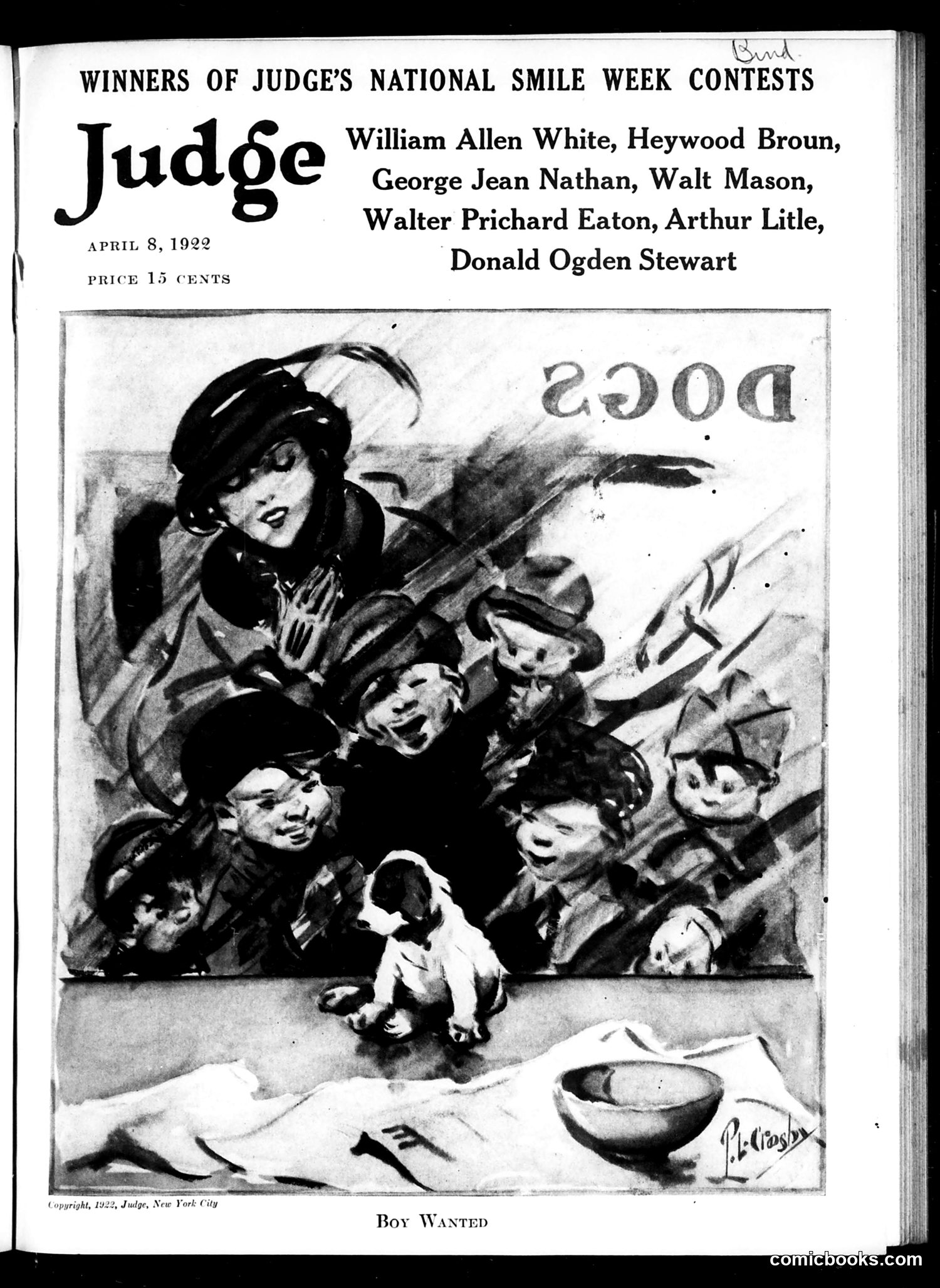 Judge — April 8, 1922