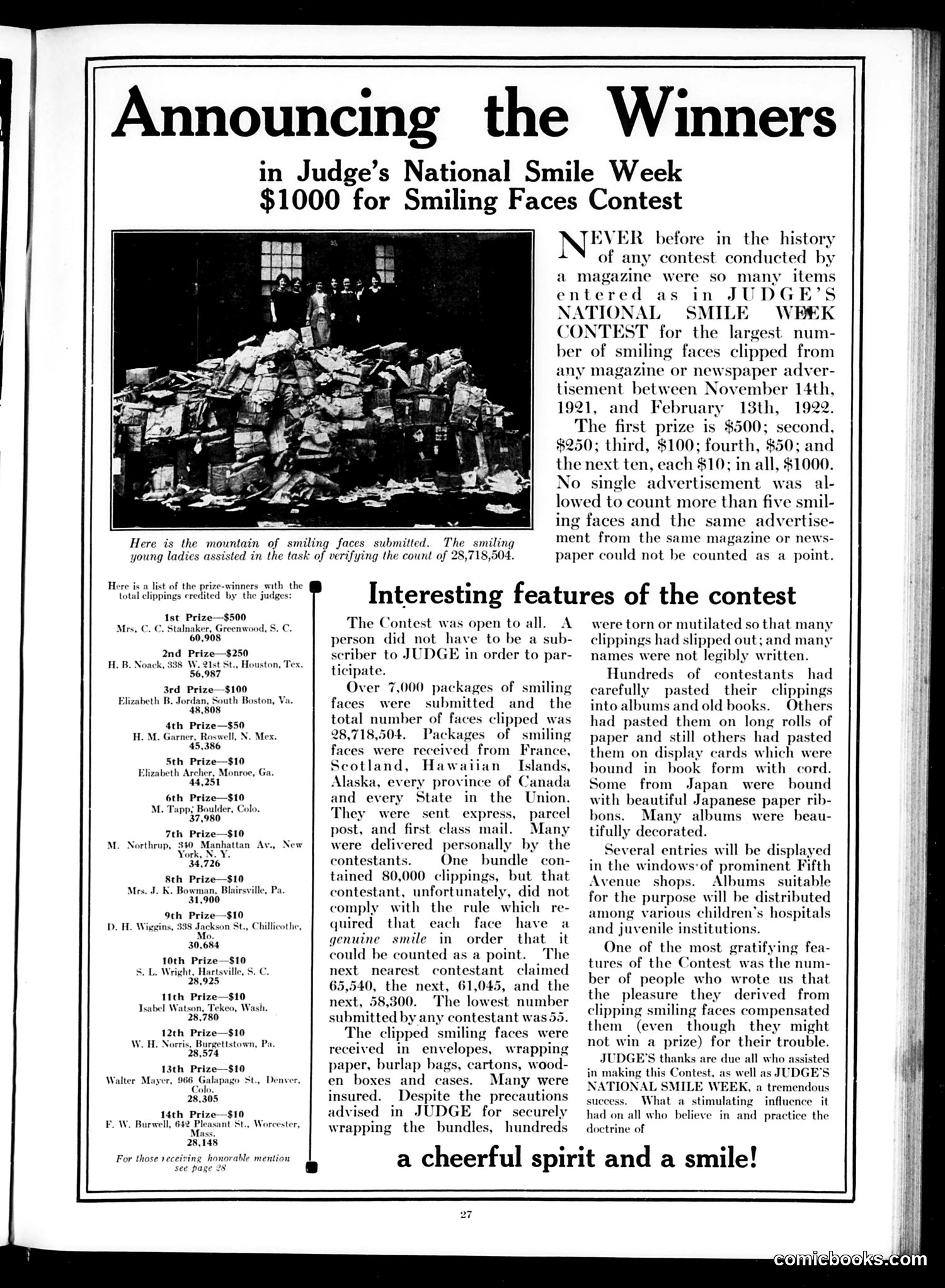 Judge — April 8, 1922 — page 29 of 36