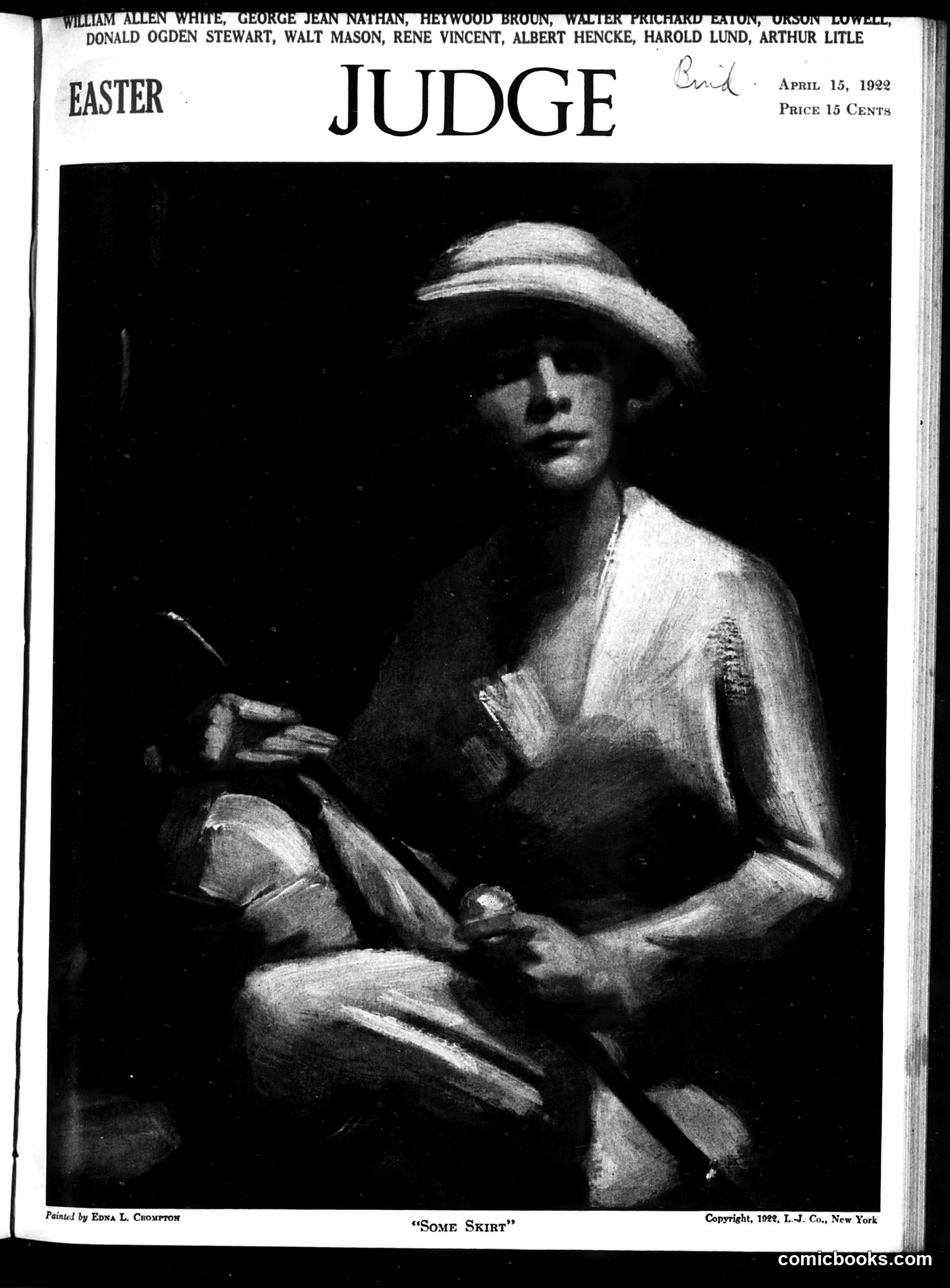 Judge — April 15, 1922