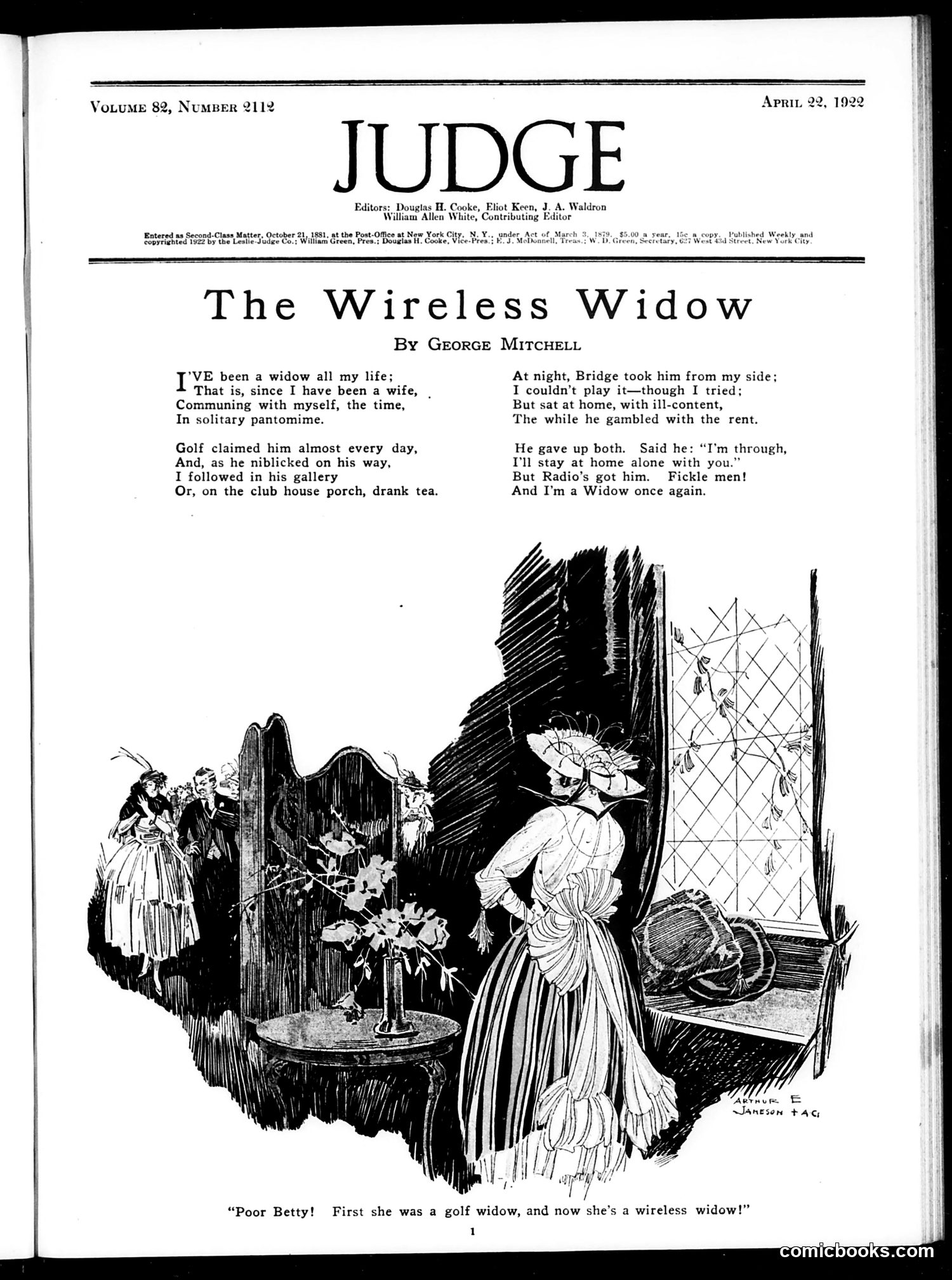 Judge — April 22, 1922 — page 3 of 36