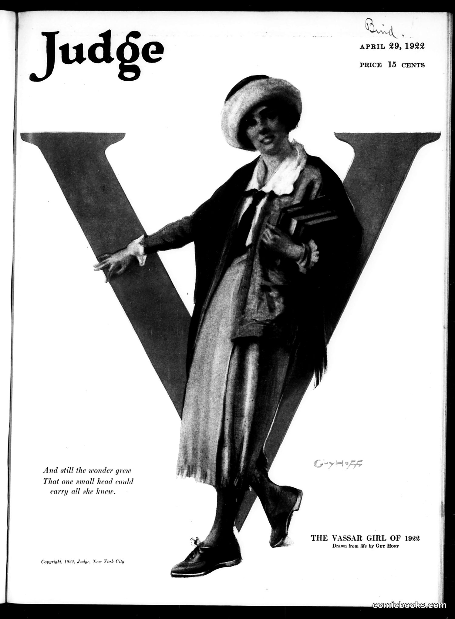 Judge — April 29, 1922