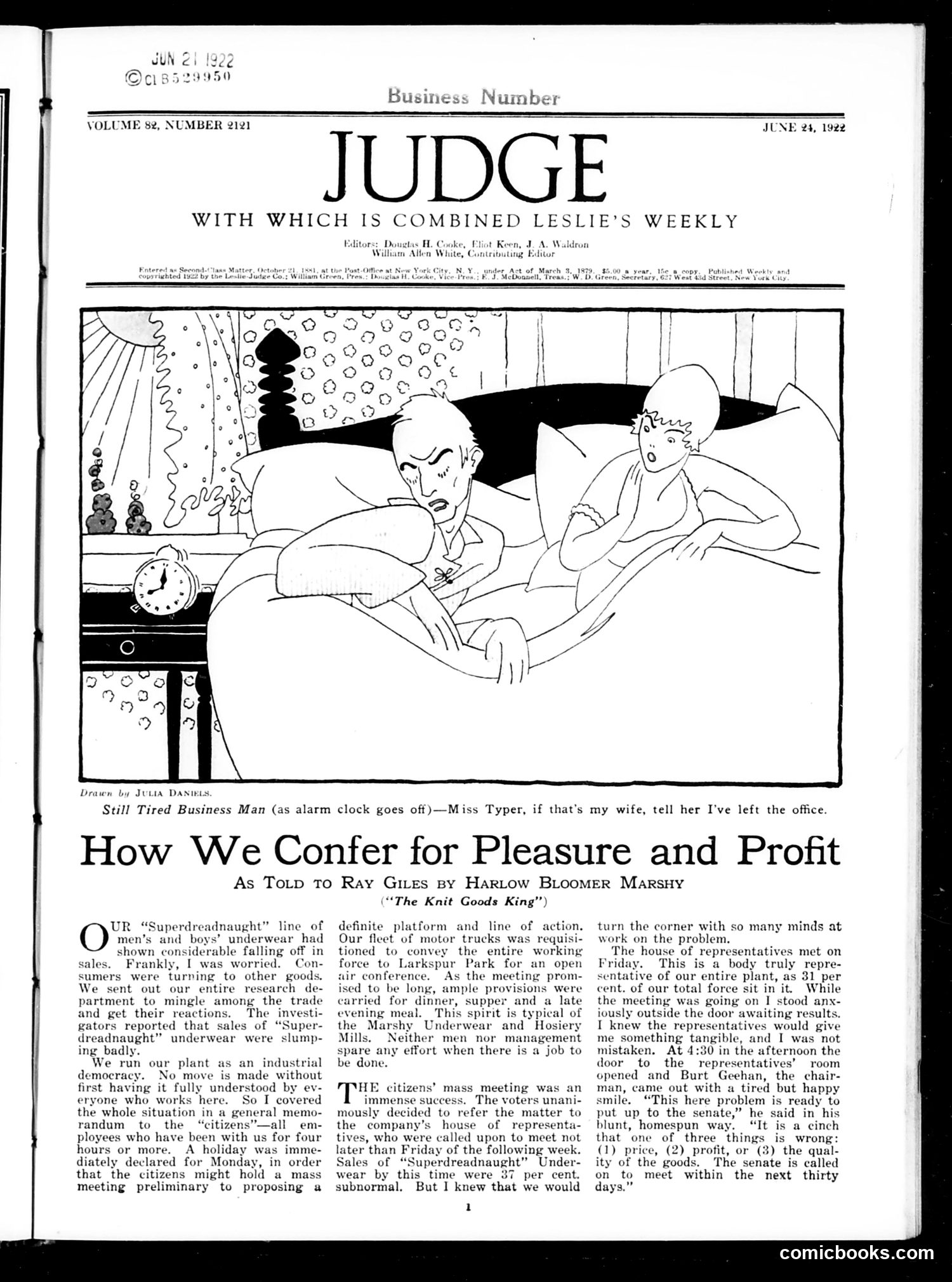 Judge — June 24, 1922 — page 3 of 37