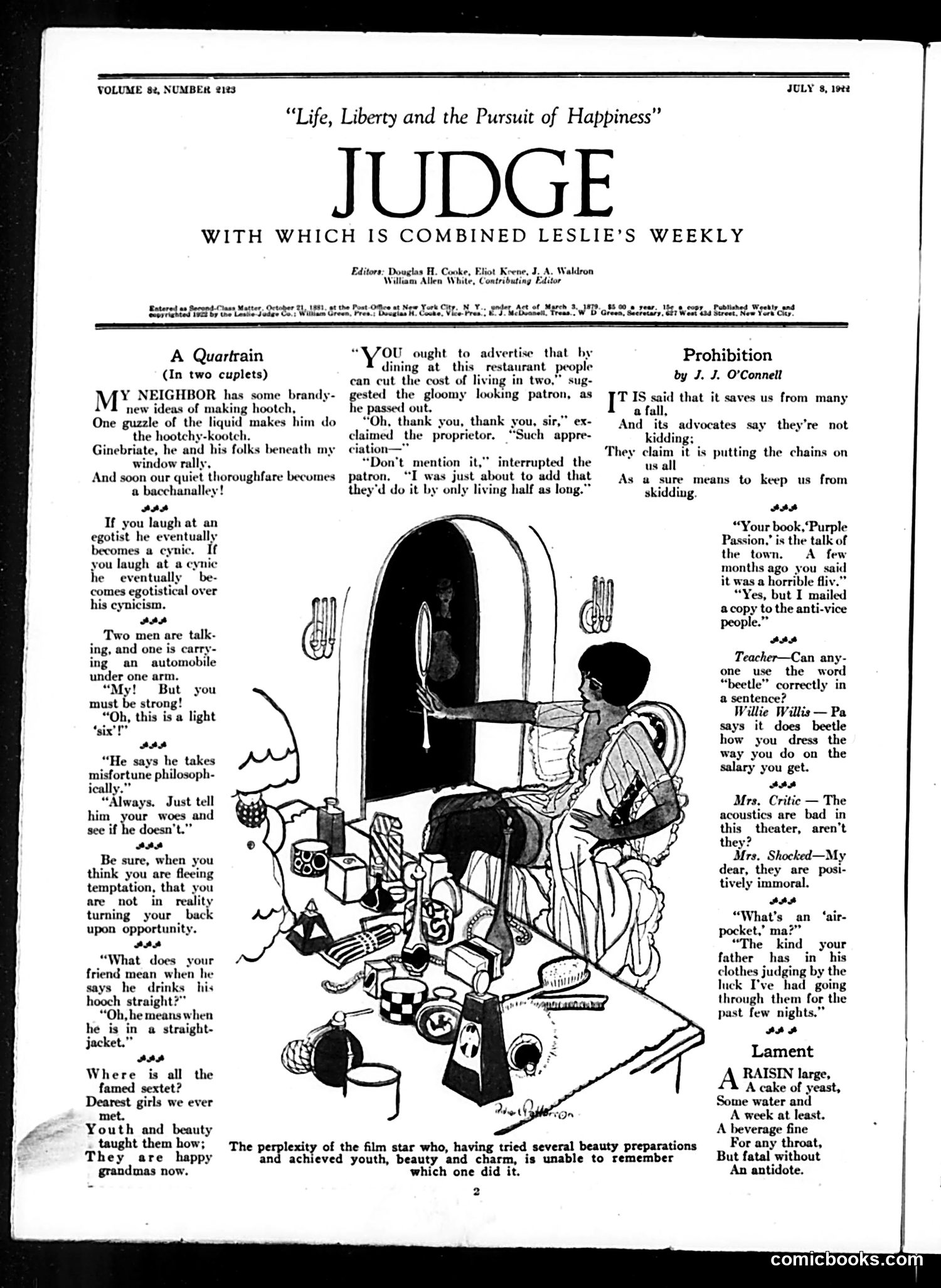 Judge — July 8, 1922 — page 4 of 36
