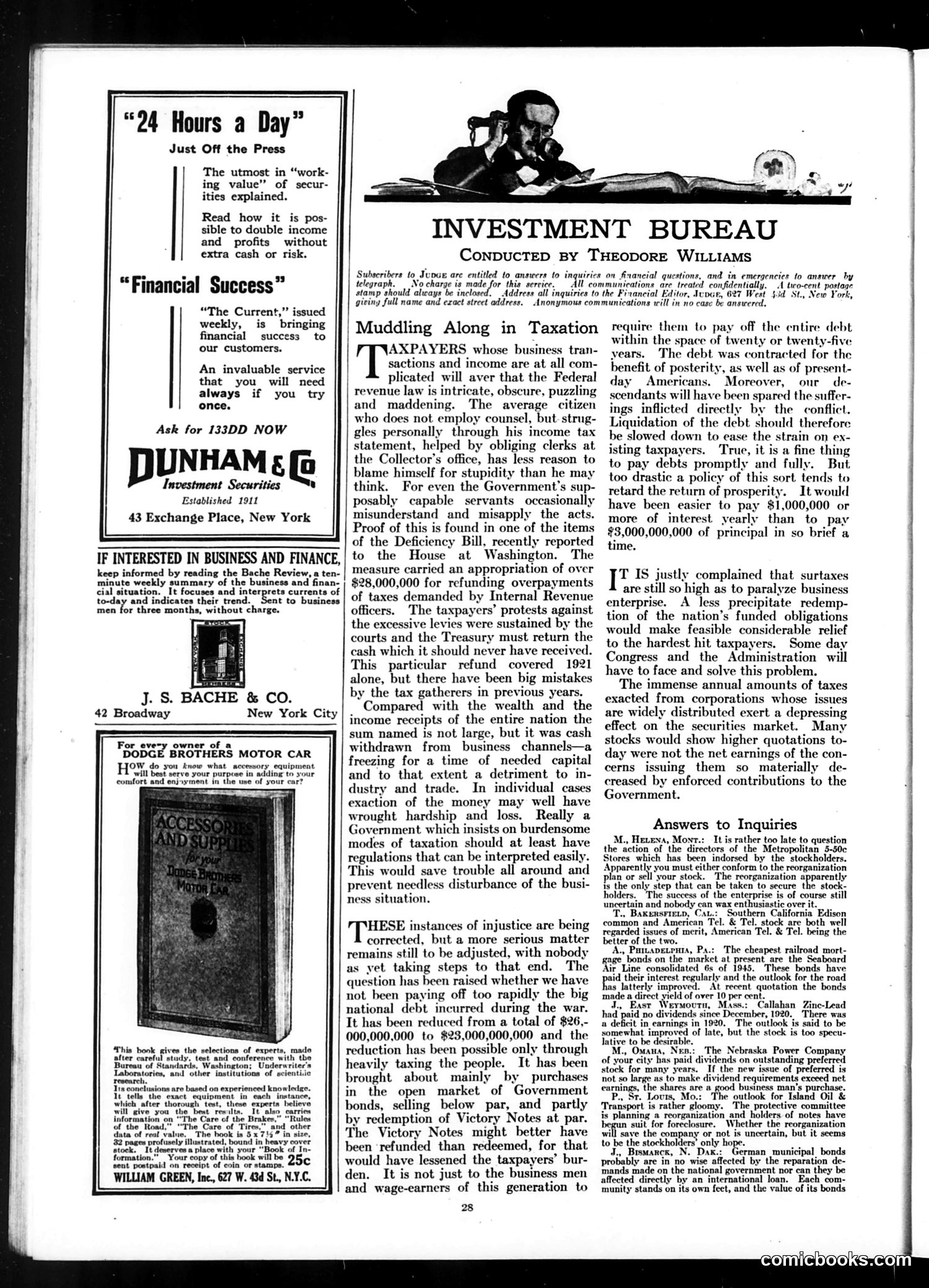 Judge — July 15, 1922 — page 30 of 36
